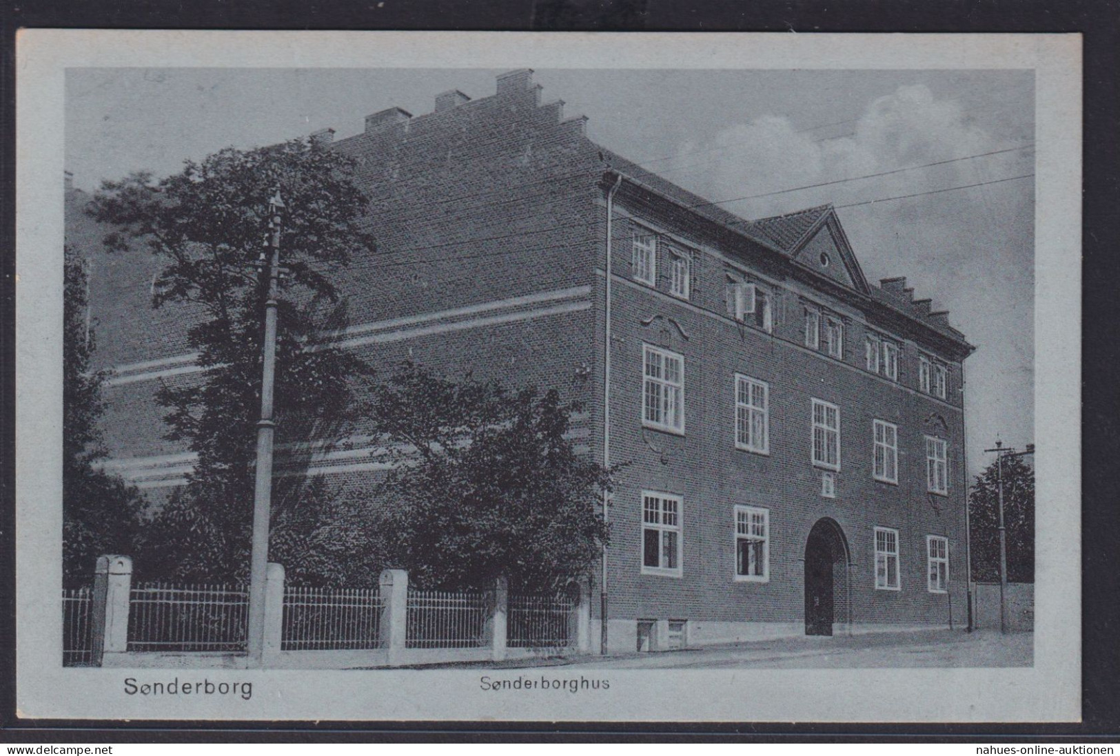 Ansichtskarte Sonderborg Sønderborg Stadthaus Dänemark Verlag Glückstadt Münden - Denmark