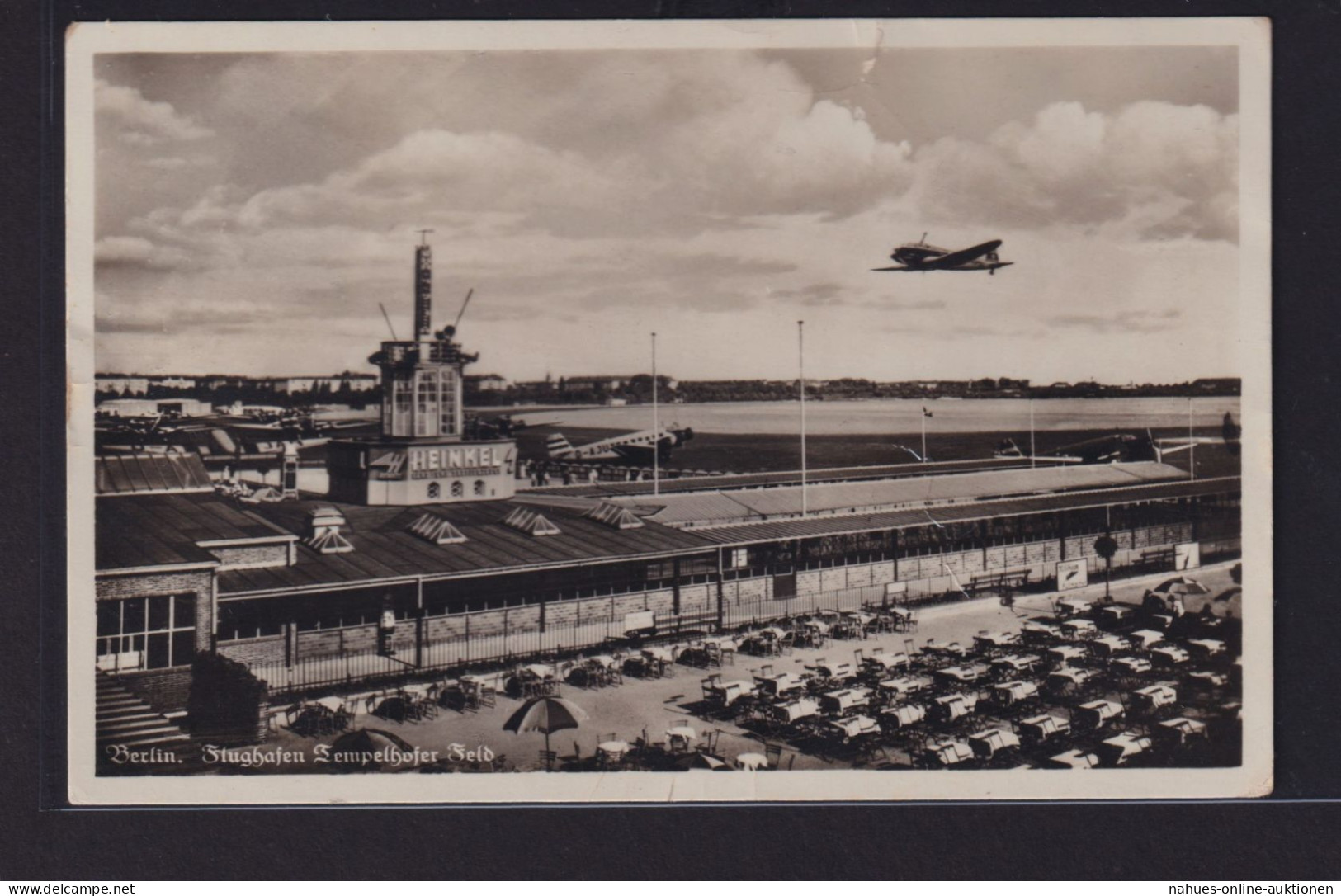 Militaria Flugpost Flugzeug Junkers Ju 52 Weltkrieg Tante Ju Deutsches Reich - Avions