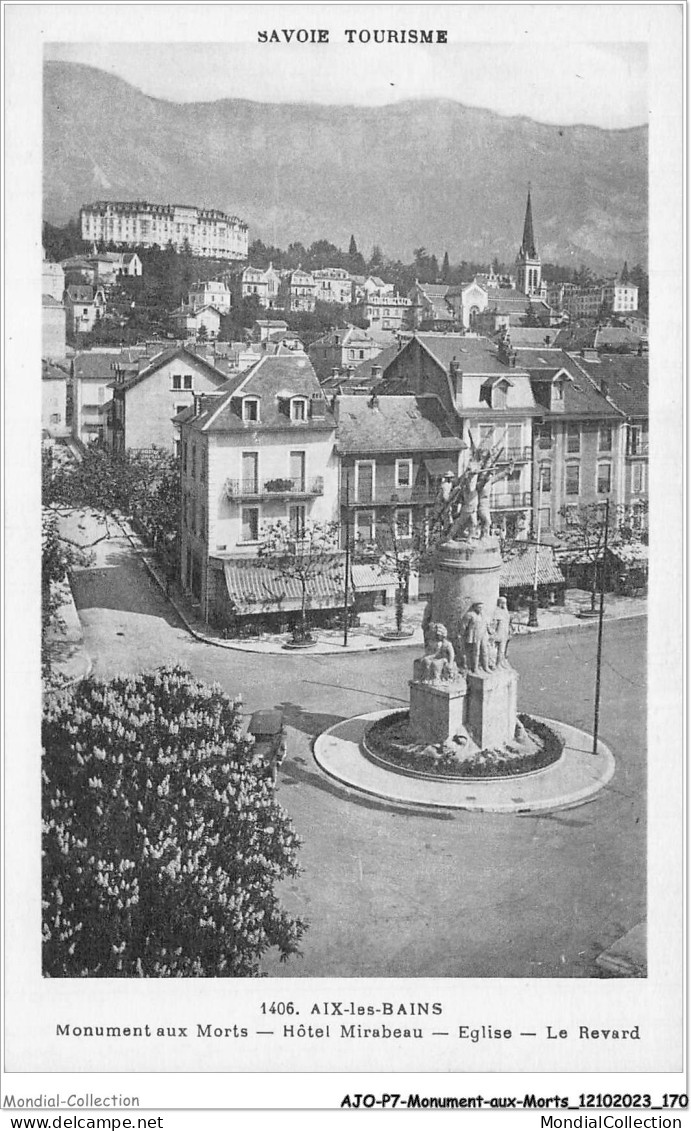 AJOP7-0733 - MONUMENT-AUX-MORTS - Savoie Tourisme - Aix-les-bains - Monument Aux Morts - Monumentos A Los Caídos