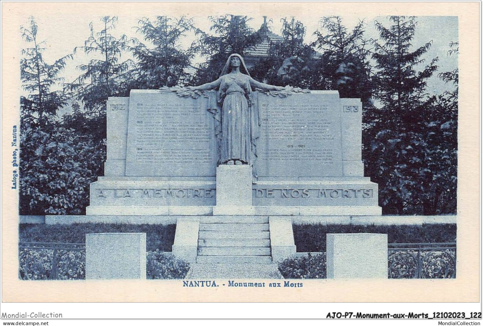 AJOP7-0709 - MONUMENT-AUX-MORTS - Nantua - Monument Aux Morts - Monumentos A Los Caídos