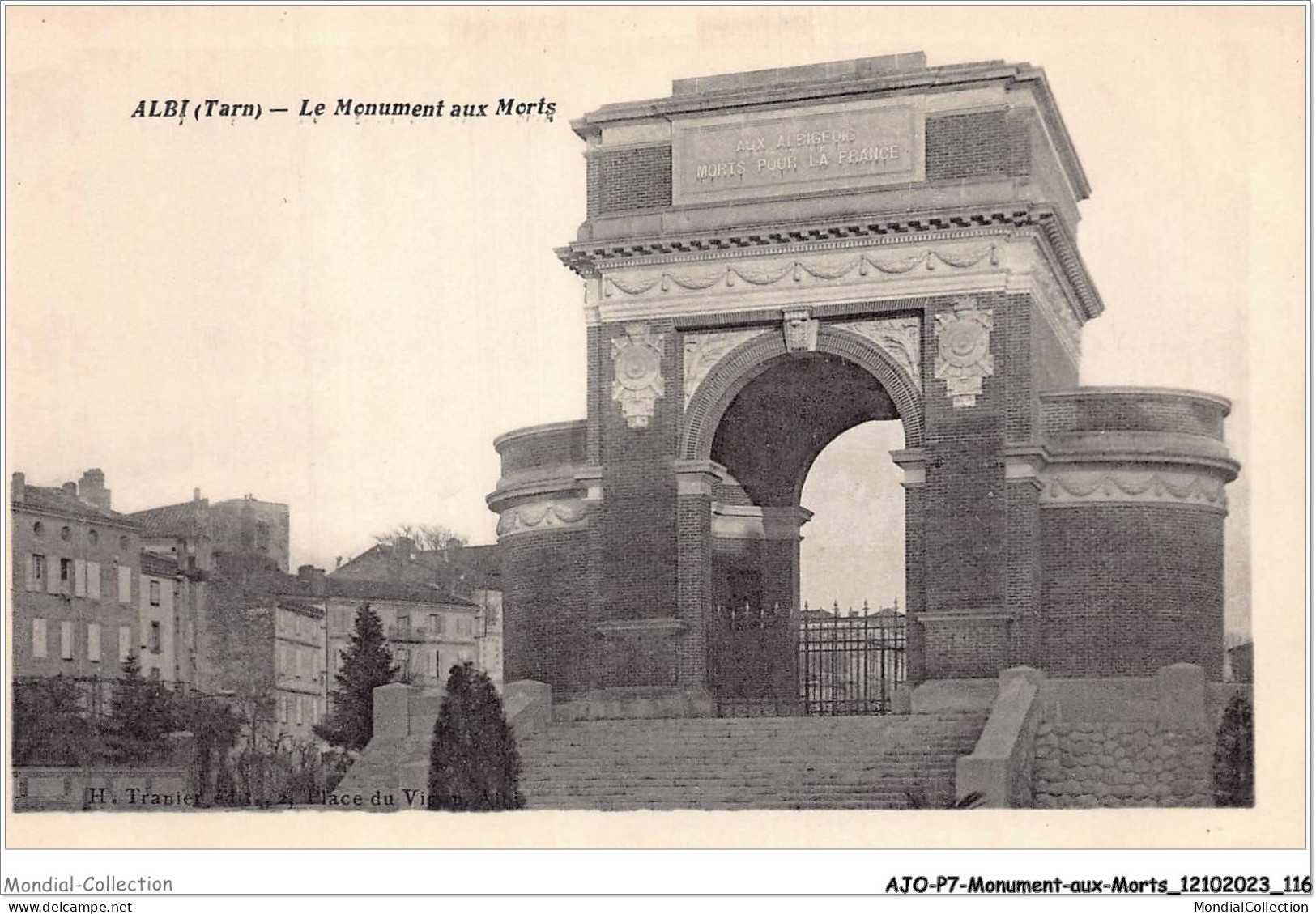 AJOP7-0706 - MONUMENT-AUX-MORTS - Albi - Le Monument Aus Morts - Monumenti Ai Caduti