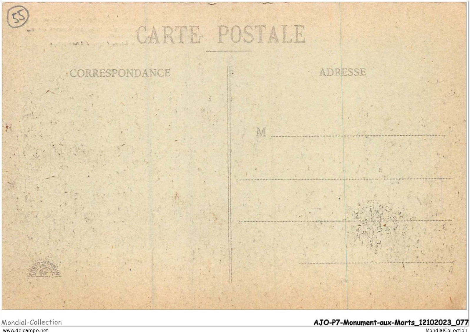 AJOP7-0686 - MONUMENT-AUX-MORTS - La Bataille De Verdun - Douamont - Monument De La Tranchée - Monumenti Ai Caduti