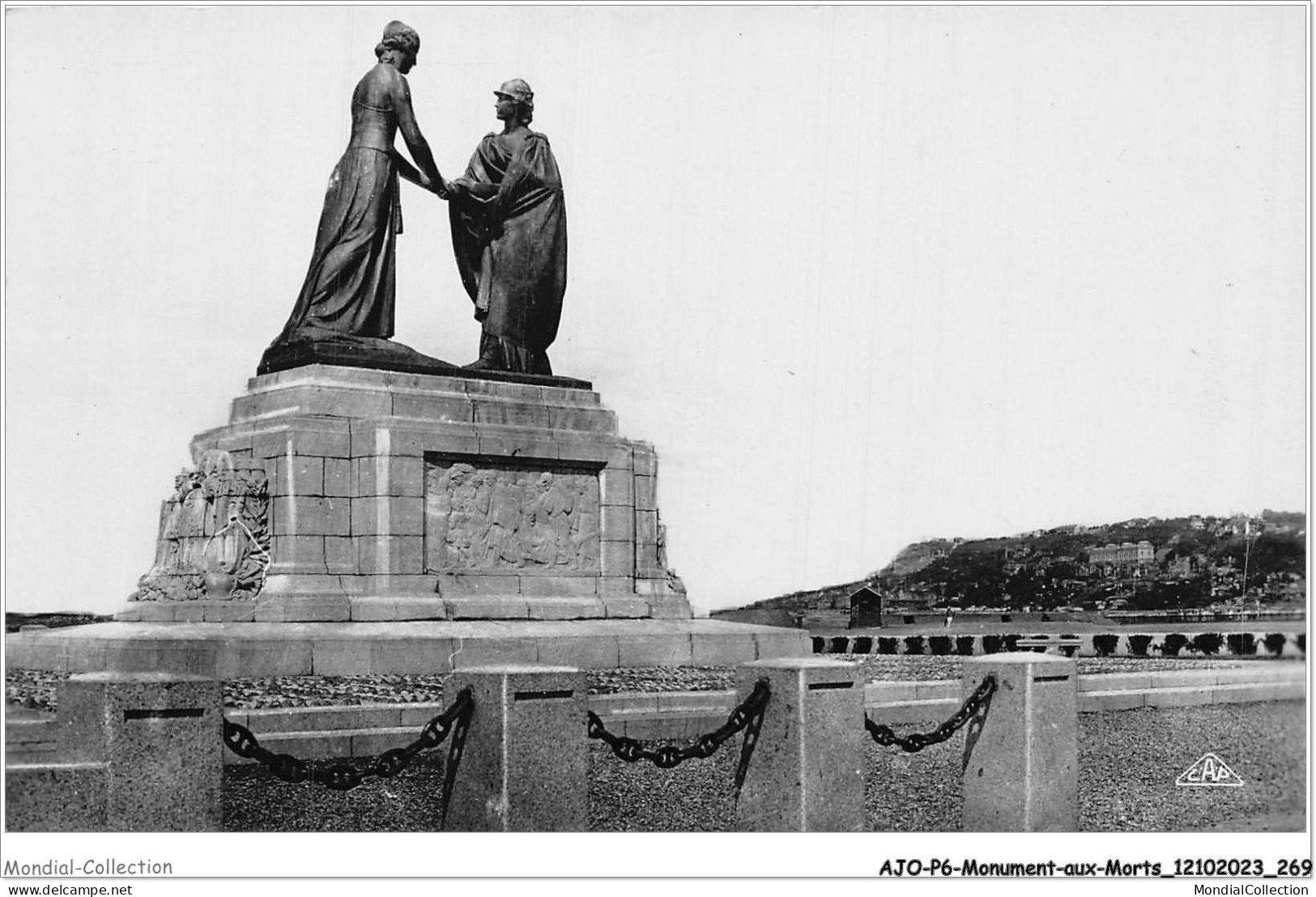 AJOP6-0642 - MONUMENT-AUX-MORTS - Le Havre - Monument De La Reconnaissance Belge - Monumentos A Los Caídos