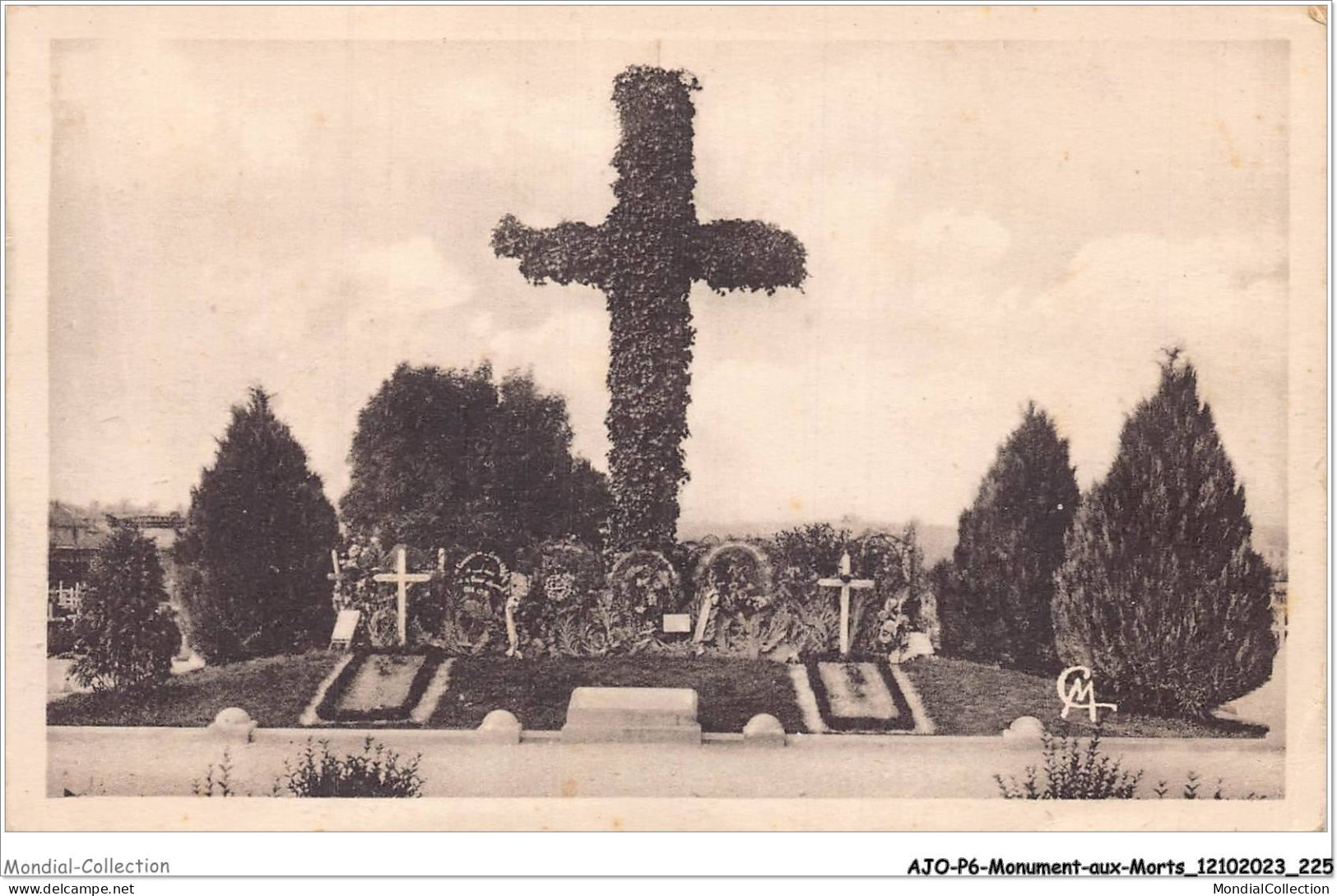 AJOP6-0620 - MONUMENT-AUX-MORTS - Verdun - Cimetiere Militaire Du Faubourg Pavé - Kriegerdenkmal