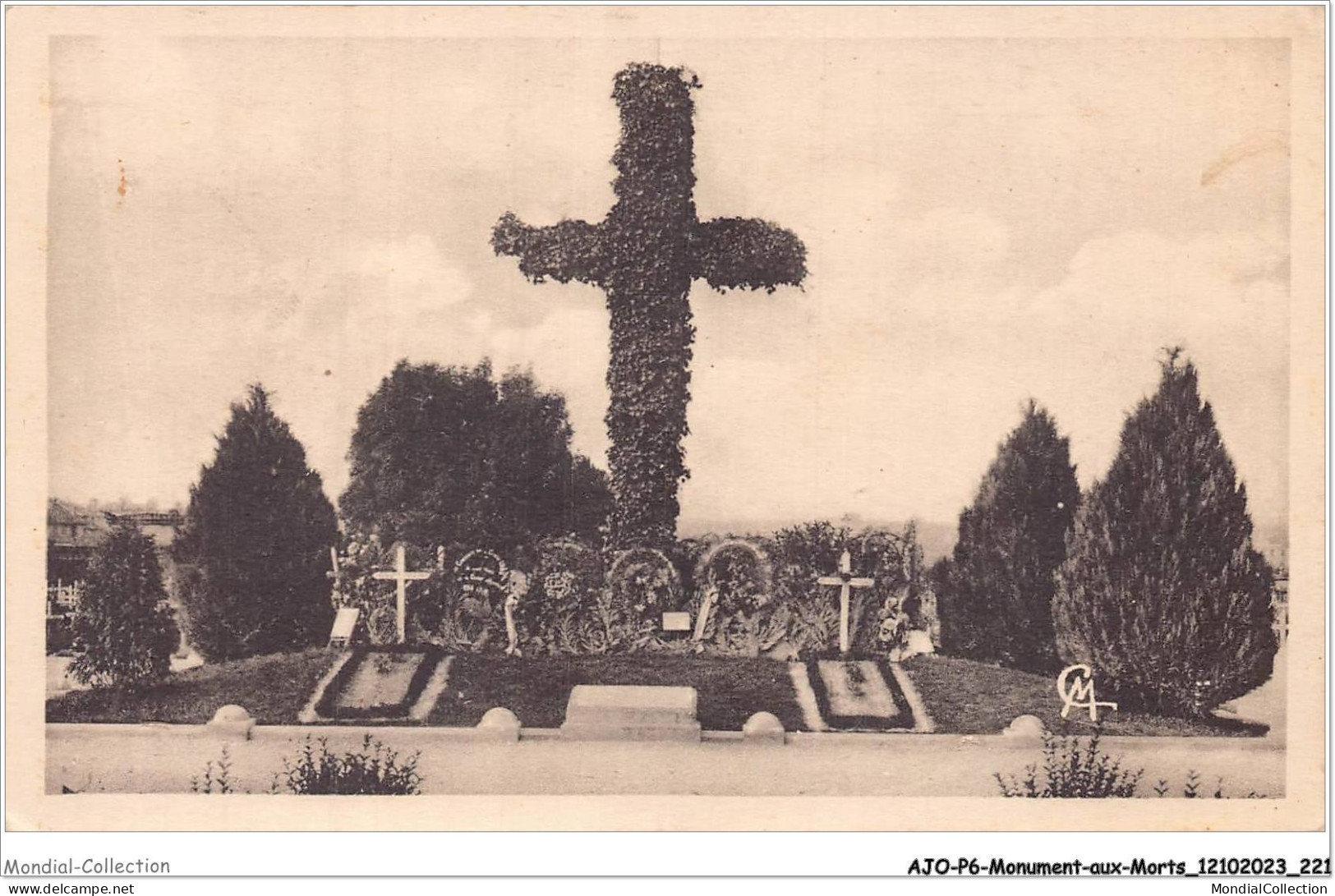 AJOP6-0618 - MONUMENT-AUX-MORTS - Verdun - Cimetiere Militaire Du Faubourg Pavé - Monuments Aux Morts