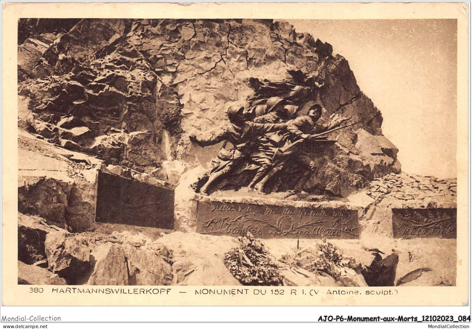 AJOP6-0551 - MONUMENT-AUX-MORTS - Hartmannswillerkopf - Monument Du 152 R I - Kriegerdenkmal