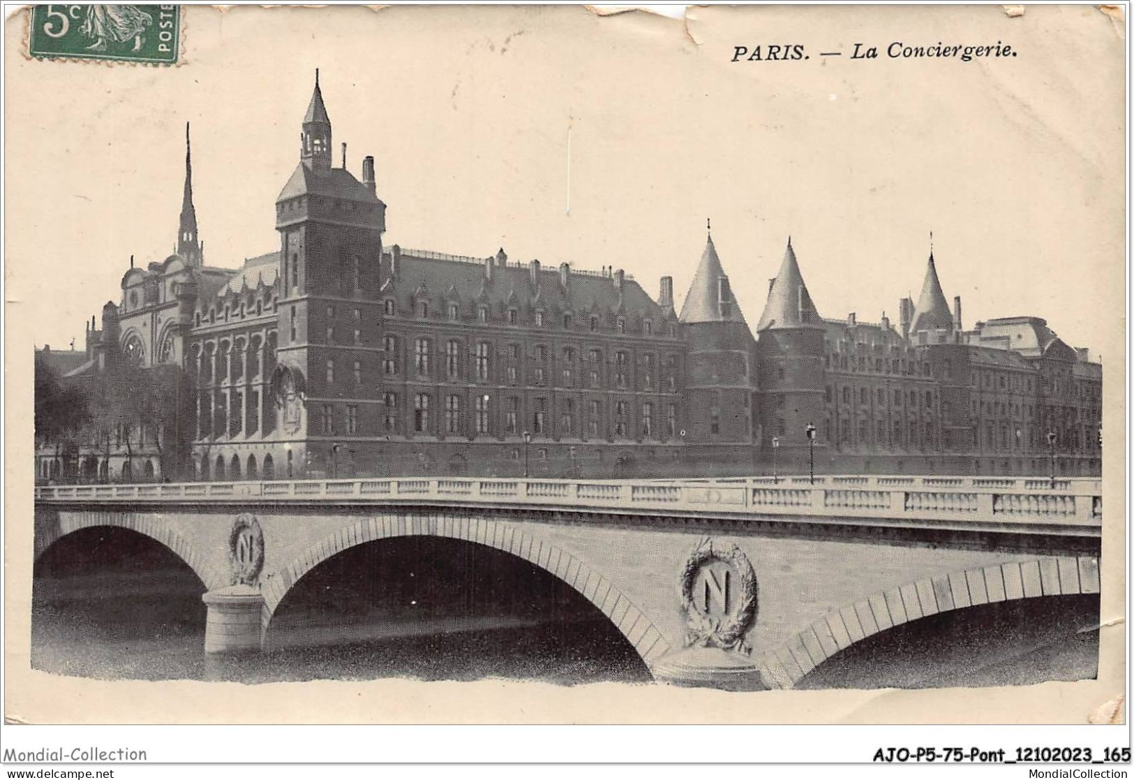 AJOP5-75-0509 - PARIS - PONT - La Conciergerie - Ponts