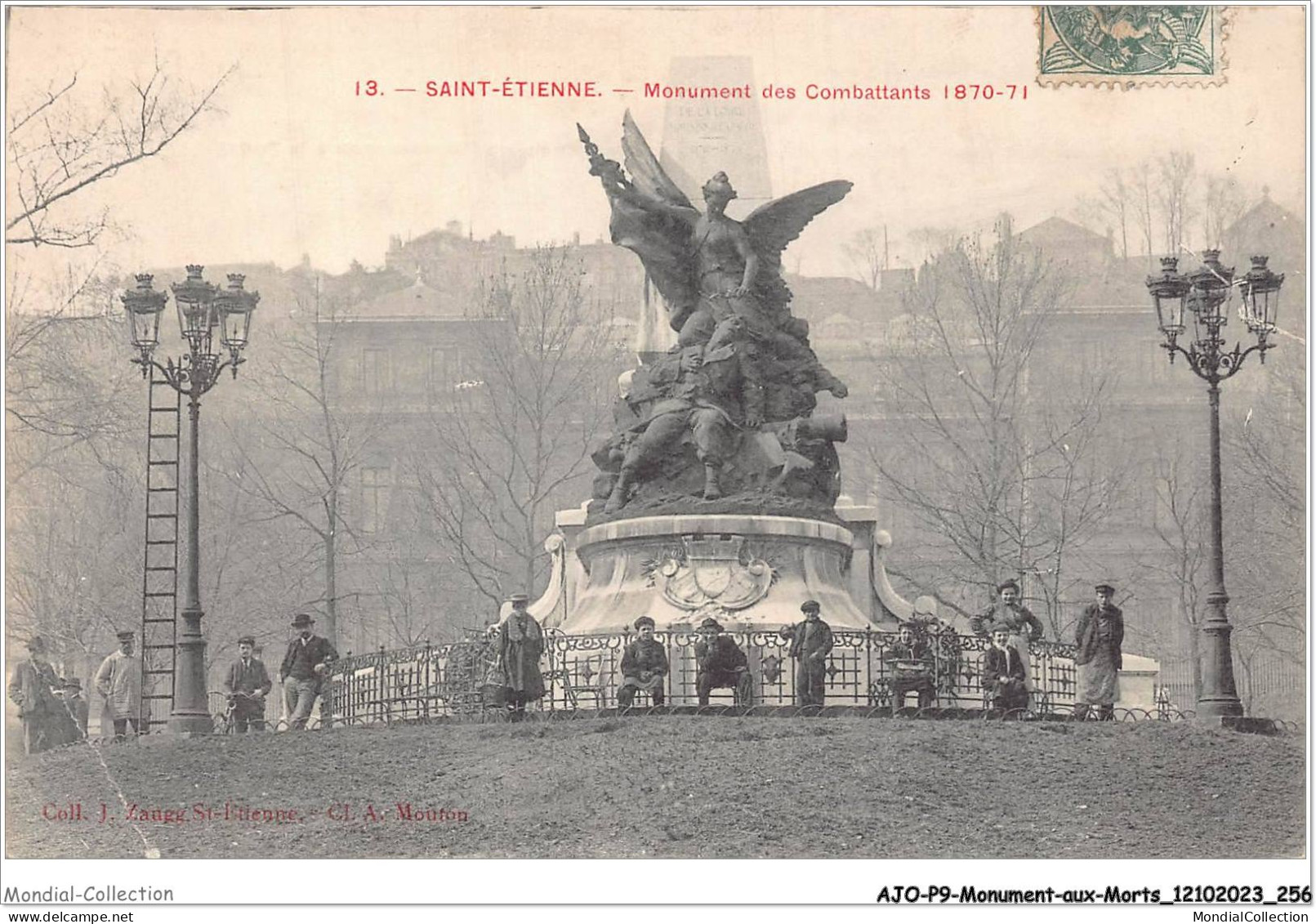 AJOP9-1016 - MONUMENT-AUX-MORTS - Saint-étienne - Monument Des Combattants 1870-1871 - Monuments Aux Morts