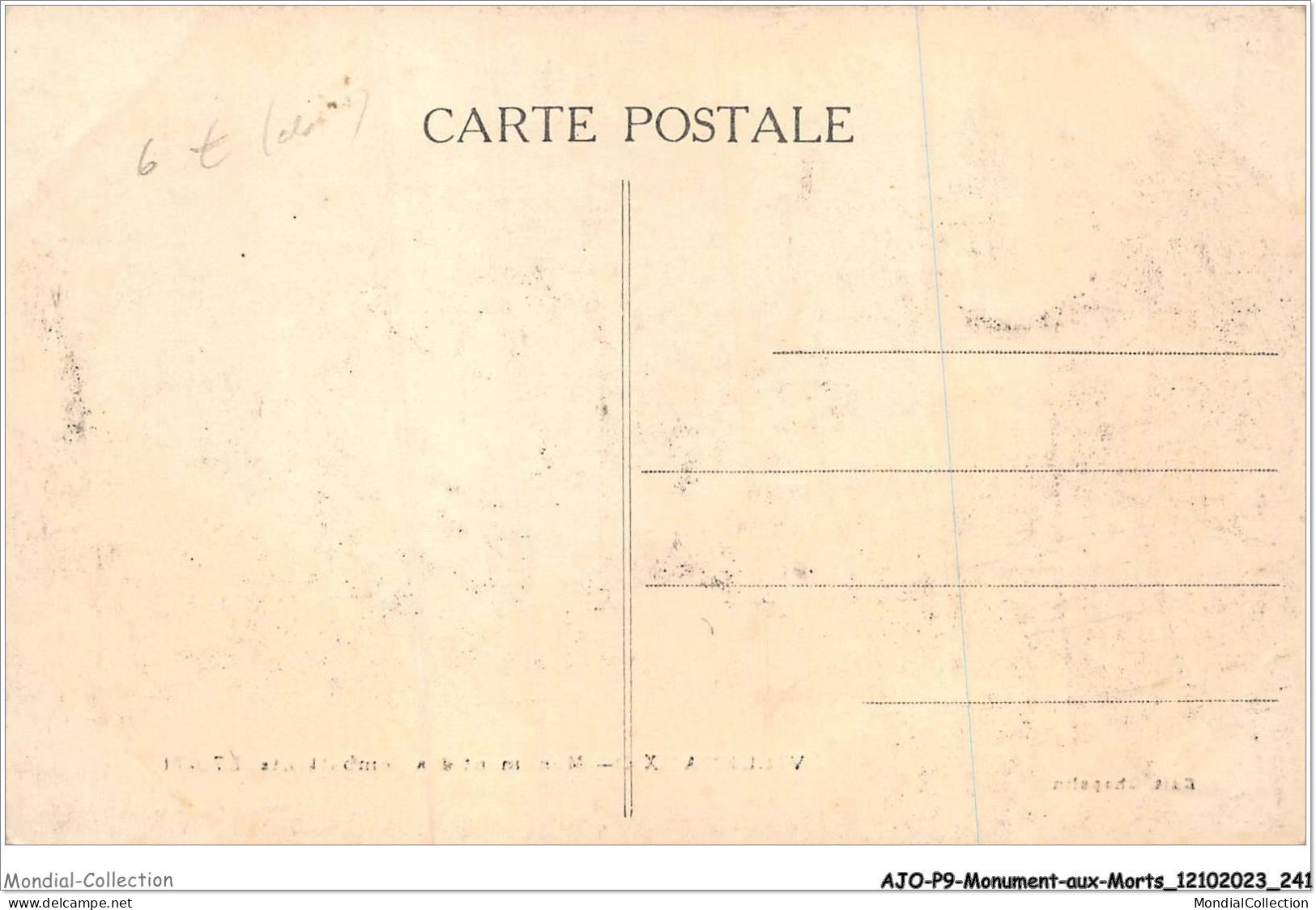 AJOP9-1008 - MONUMENT-AUX-MORTS - Villenauxe - Monument Des Combattants 1870-71 - Oorlogsmonumenten