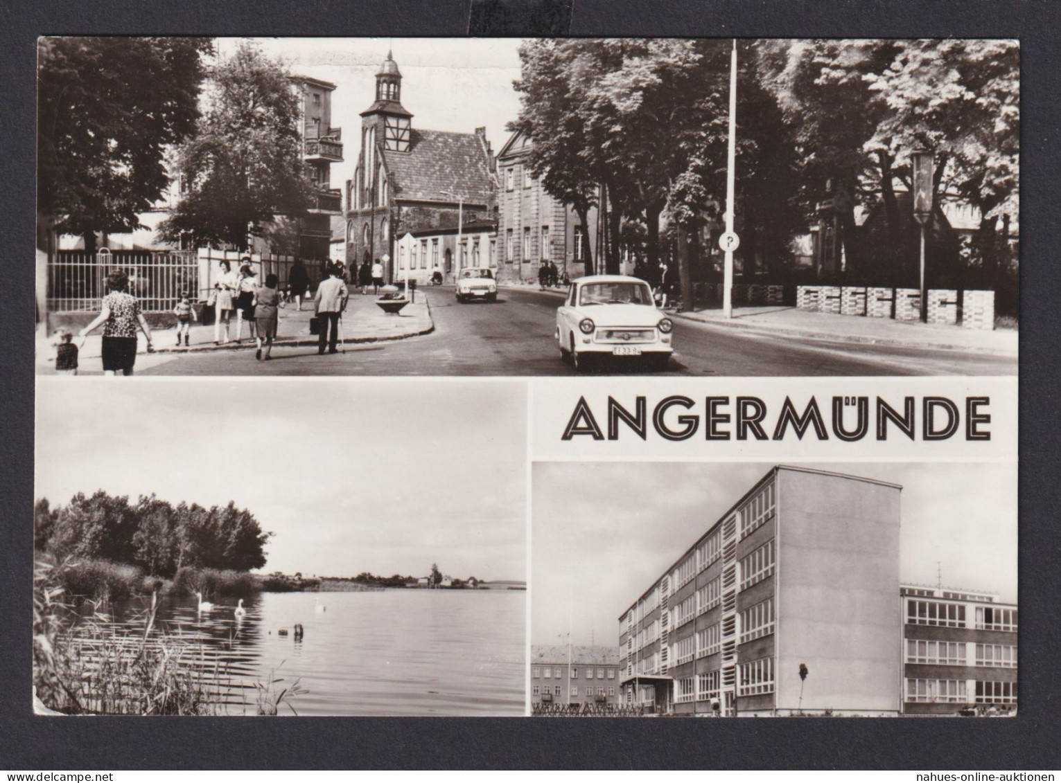 Ansichtskarte Angemünde Brandenburg Ansichten Nach Berlin 05.08.1976 - Autres & Non Classés