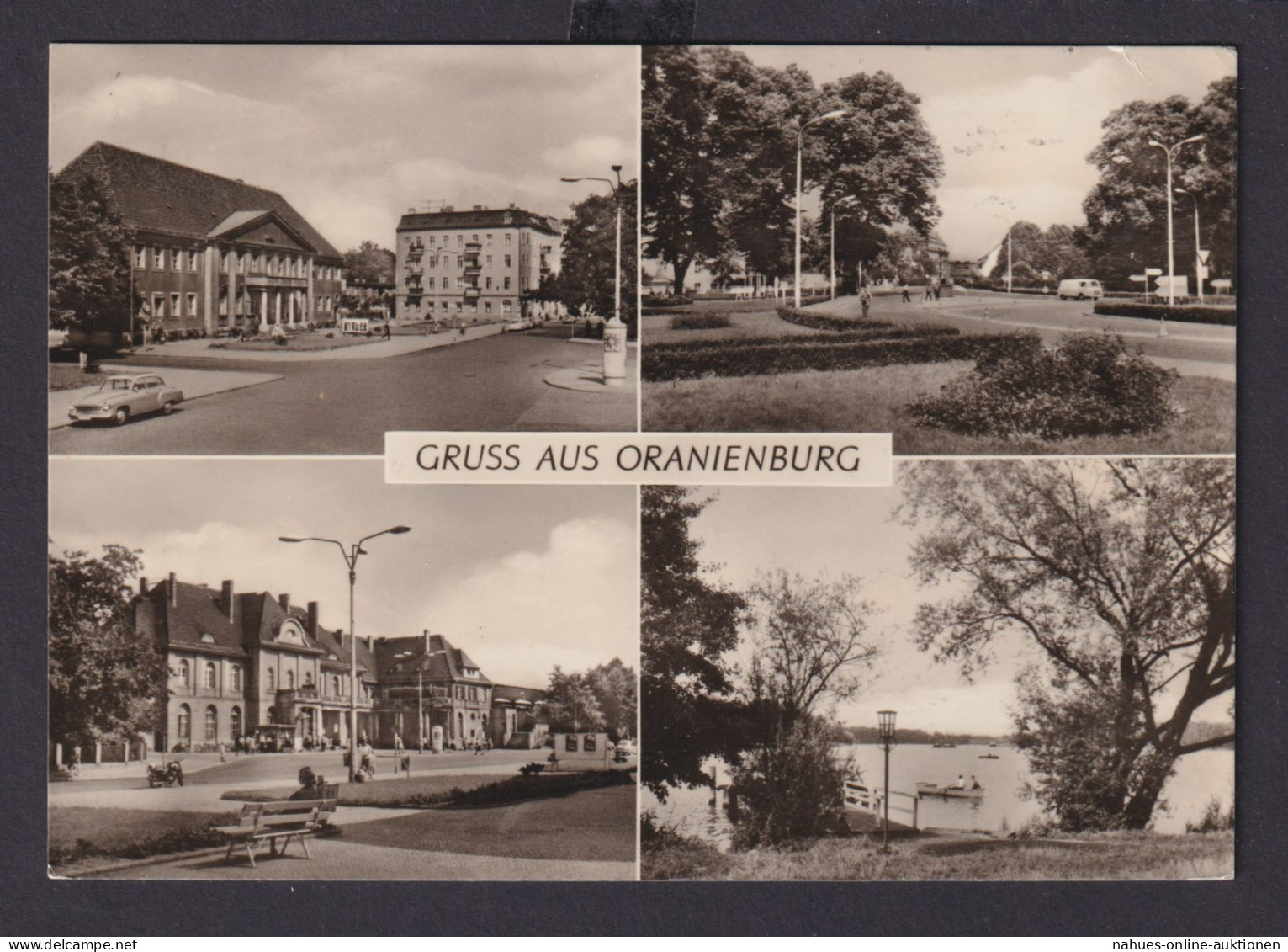 Ansichtskarte Oranienburg Brandenburg Ortsansichten Nach Berlin Verlag Gebr. - Autres & Non Classés
