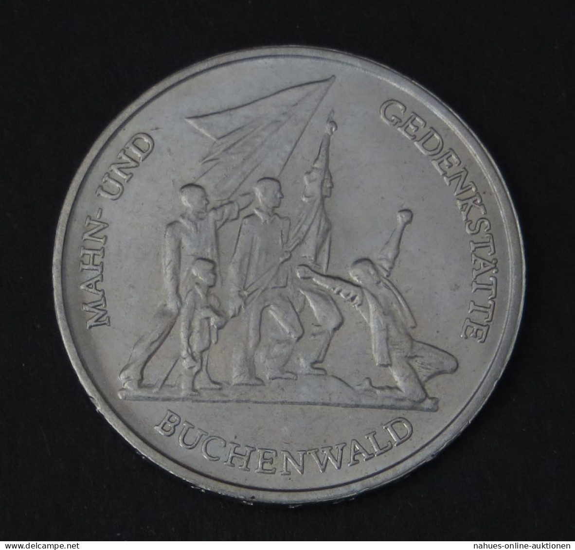 DDR Gedenkmünze 10 Mark Mahn- Und Gedenkstätte Buchenwald 1972 Vorzüglich Vz - Gedenkmünzen