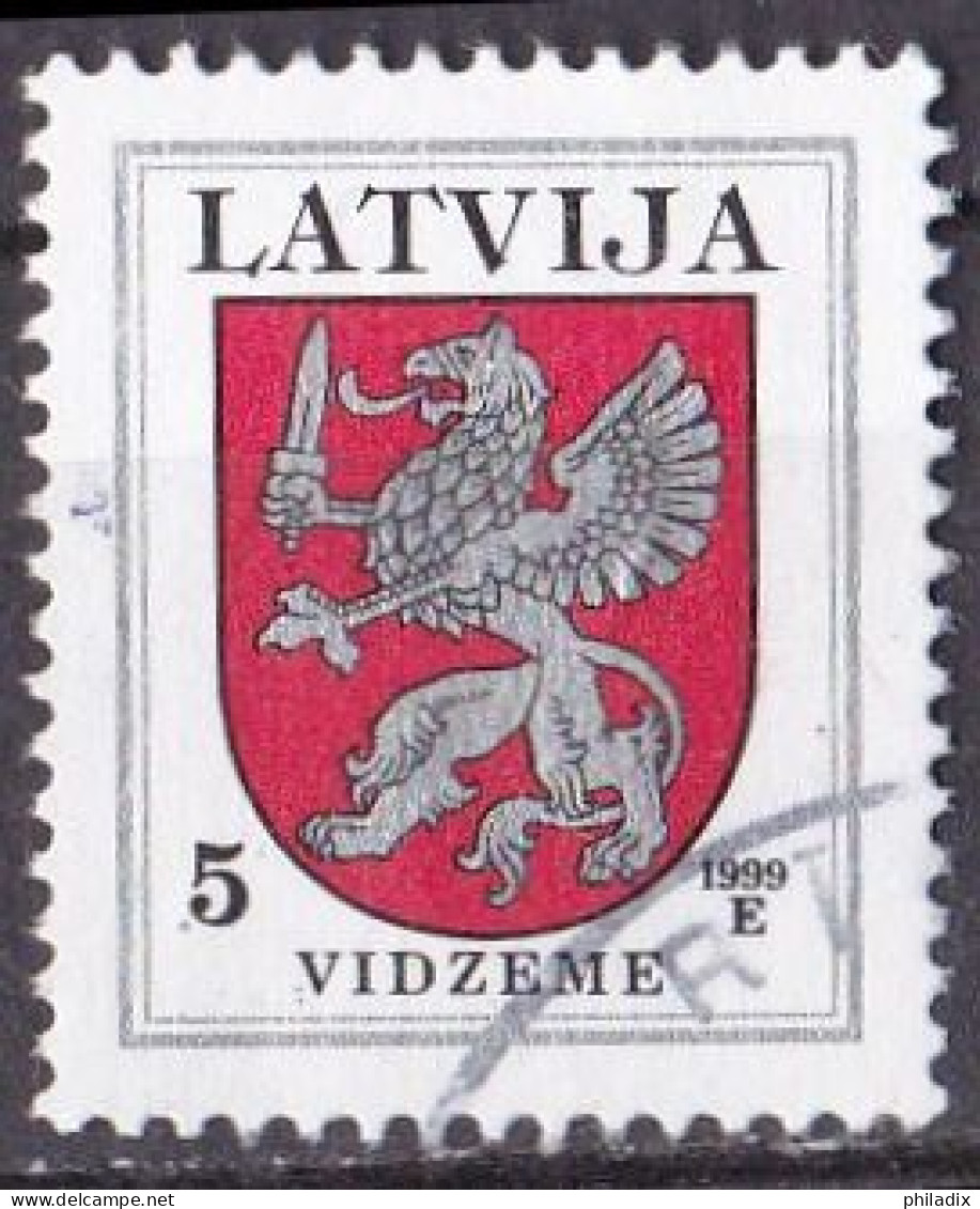 Lettland Marke Von 1996 O/used (A5-13) - Lettonie