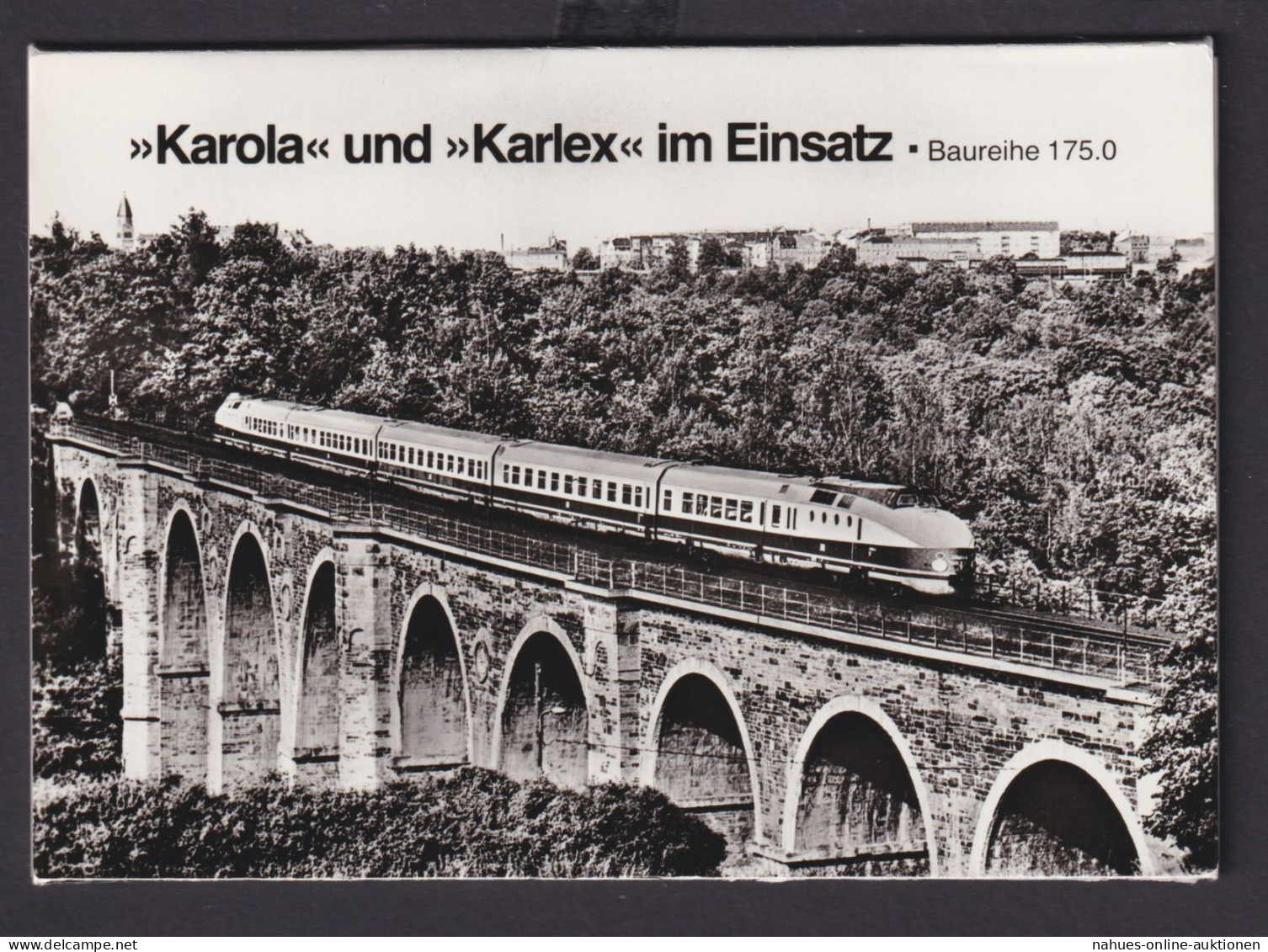 Ansichtskarte Lokomotiven Karola Und Karlex Im Einsatz Baureihe 175.0 3er Set - Sonstige & Ohne Zuordnung