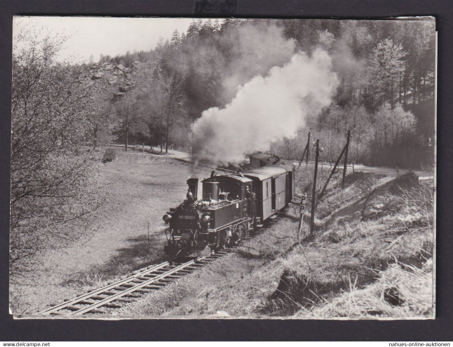 Ansichtskarte Lokomotiven Schmalspurbahn Wolkenstein Jöhstadt 3er Set - Sonstige & Ohne Zuordnung