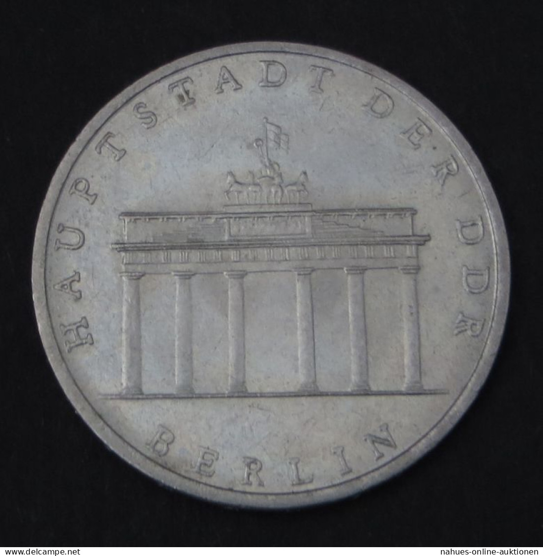 DDR Gedenkmünze 5 Mark Berlin Hauptstadt Der DDR 1971 Vorzüglich Vz - Herdenkingsmunt