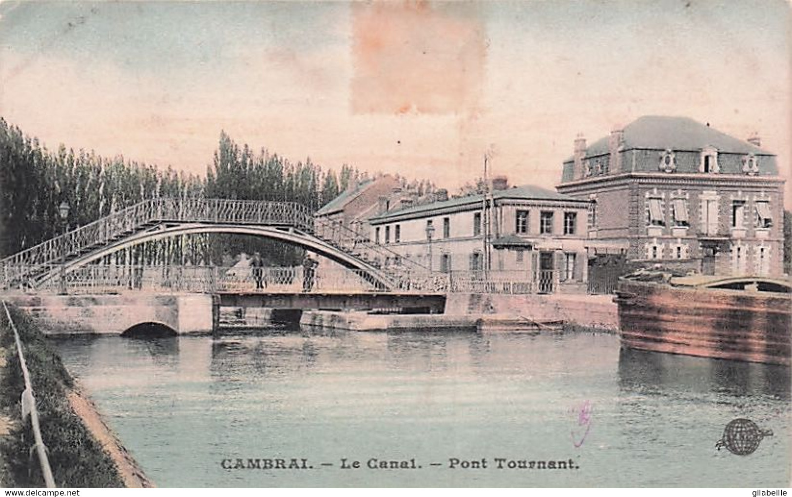 59 - CAMBRAI - Le Canal - Pont Tournant - Cambrai