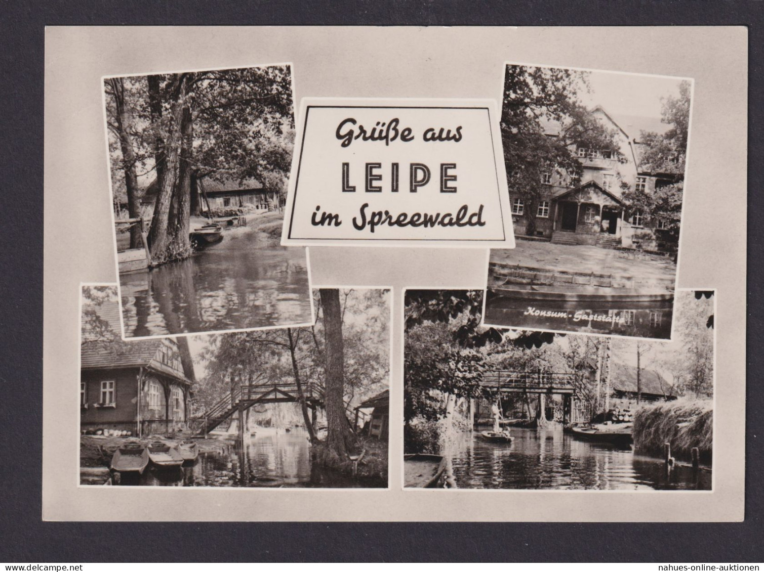 Ansichtskarte Leipe Spreewald Brandenburg - Other & Unclassified