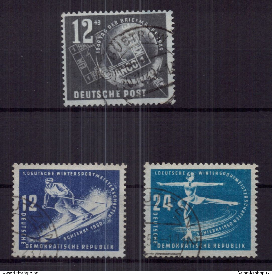 DDR Michel Nr. 245 - 247 Gestempelt - Altri & Non Classificati