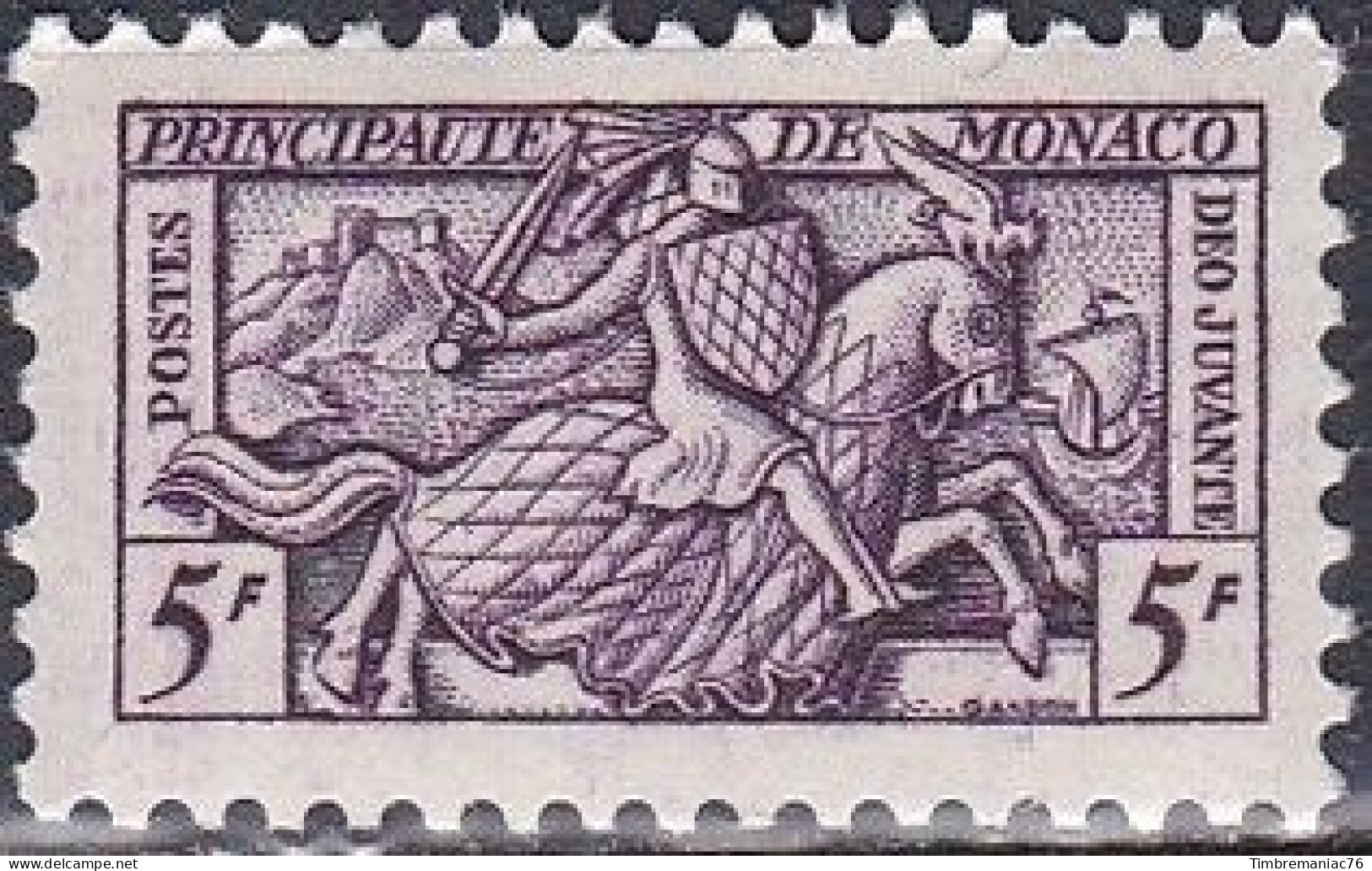 Monaco TUC 1954 YT 415 Neuf - Unused Stamps