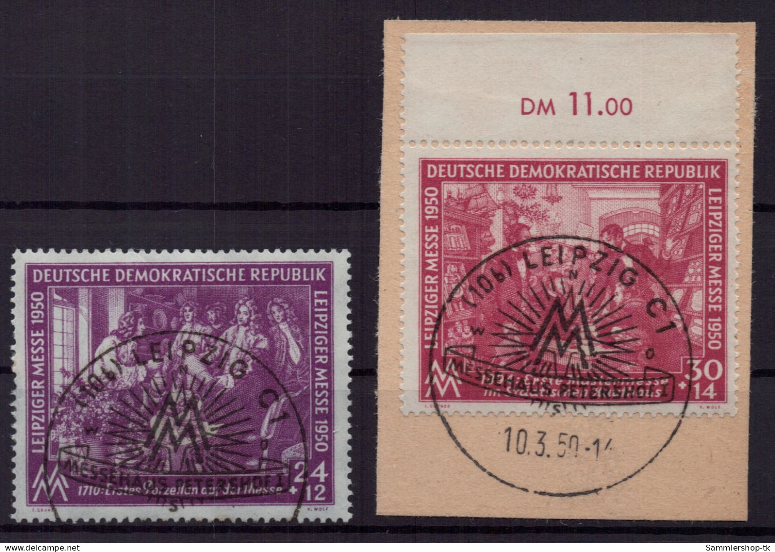 DDR Michel Nr. 248 + 249 Gestempelt - Andere & Zonder Classificatie