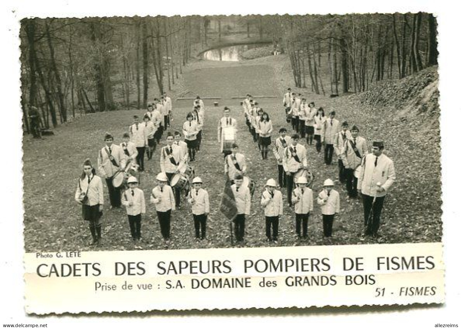 CPm  51 :  FISMES  Cadets Des Sapeurs Pompiers       VOIR  DESCRIPTIF  §§§ - Fismes