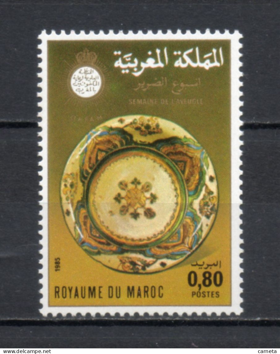 MAROC N°  987   NEUF SANS CHARNIERE  COTE 0.80€    SEMAINE DE L'AVEUGLE - Morocco (1956-...)