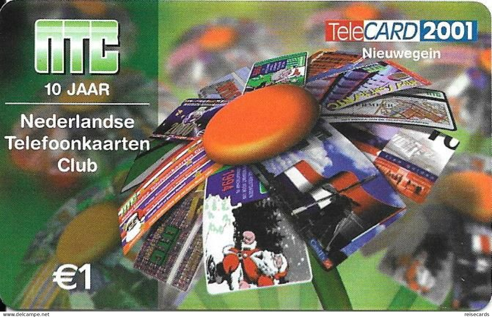 Netherlands: Prepaid NTC - TeleCard 2001 Exhibition, Nieuwegein. Mint - GSM-Kaarten, Bijvulling & Vooraf Betaalde