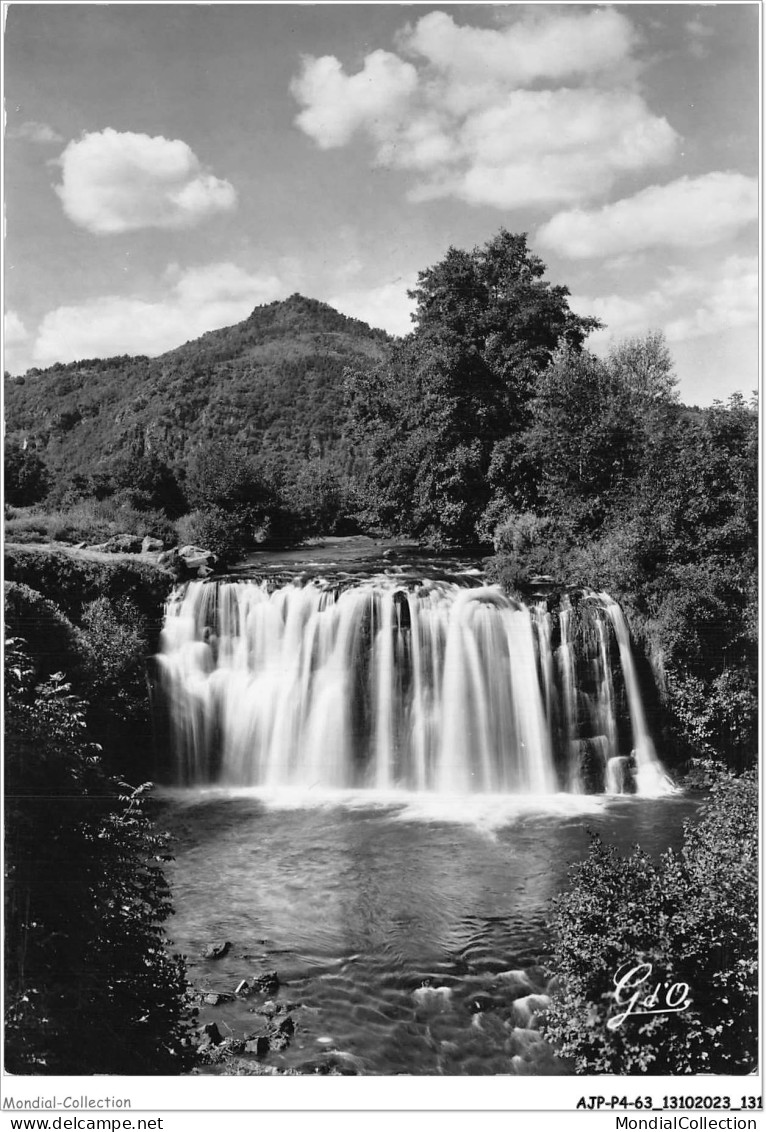 AJPP4-63-0480 -   L'AUVERGNE - Environs De SAINT-NECTAIRE ET MUROL - Cascade De Saillant Formee Par La Couze-chambon - Saint Nectaire