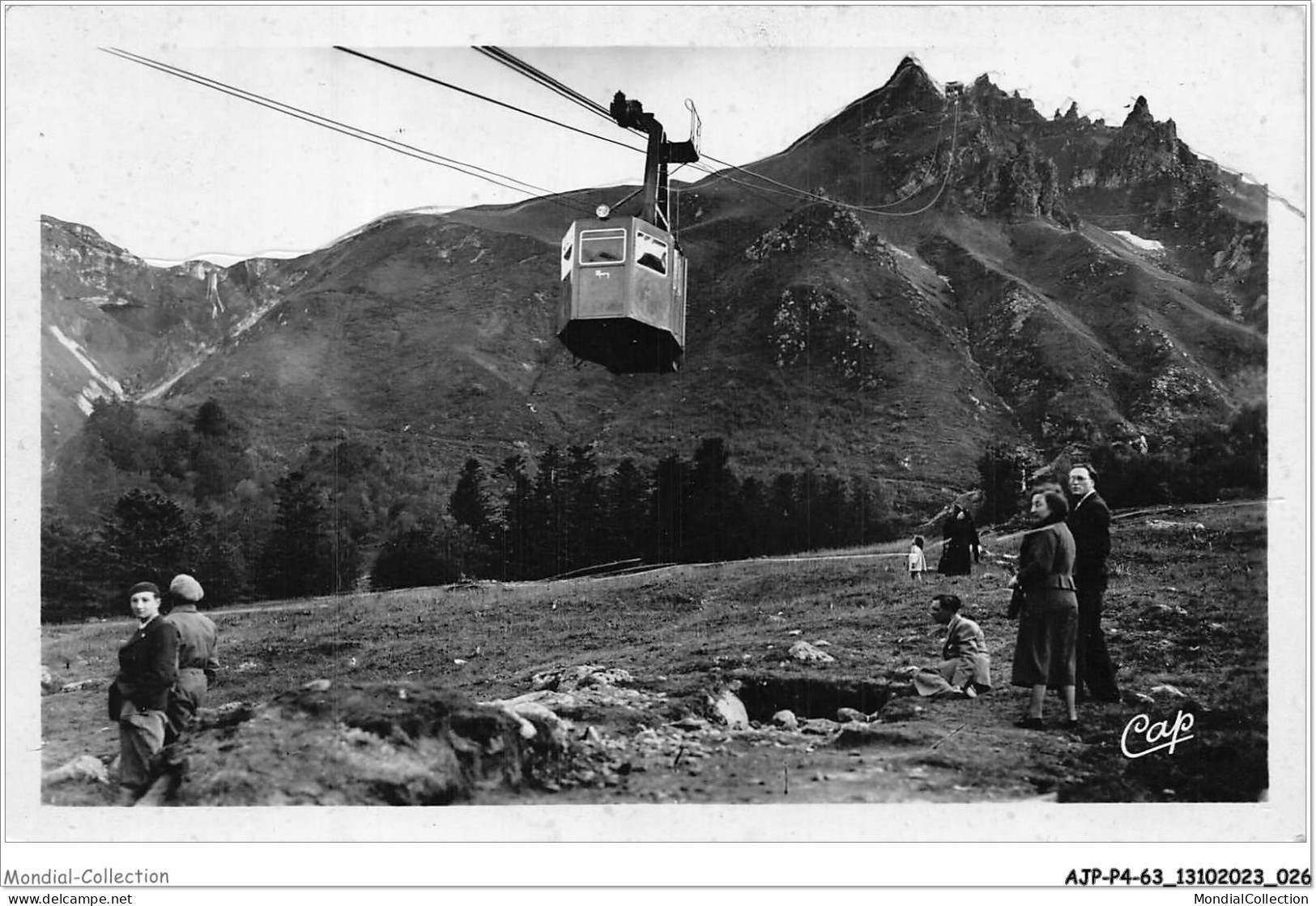 AJPP4-63-0428 - LE MONT-DORE - SANCY - Les Aiguilles Du Diable - Le Mont Dore