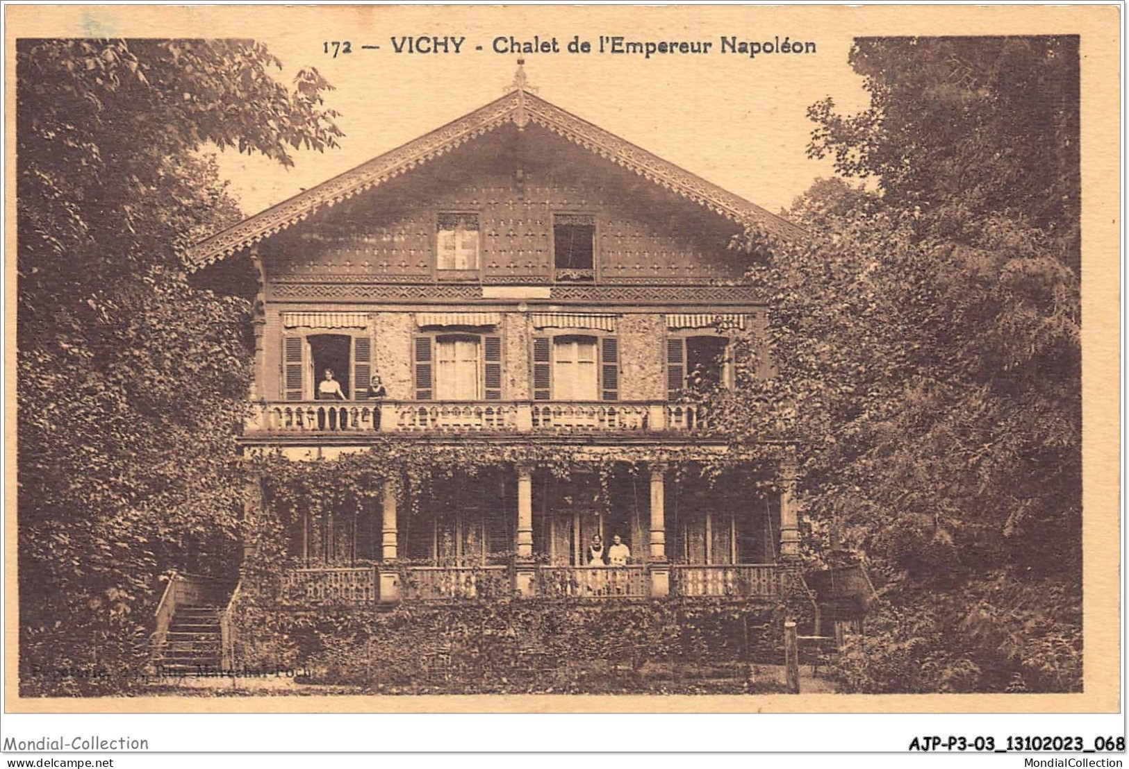 AJPP3-03-0326 - VICHY - Chalet De L'empereutr Napoleon - Vichy