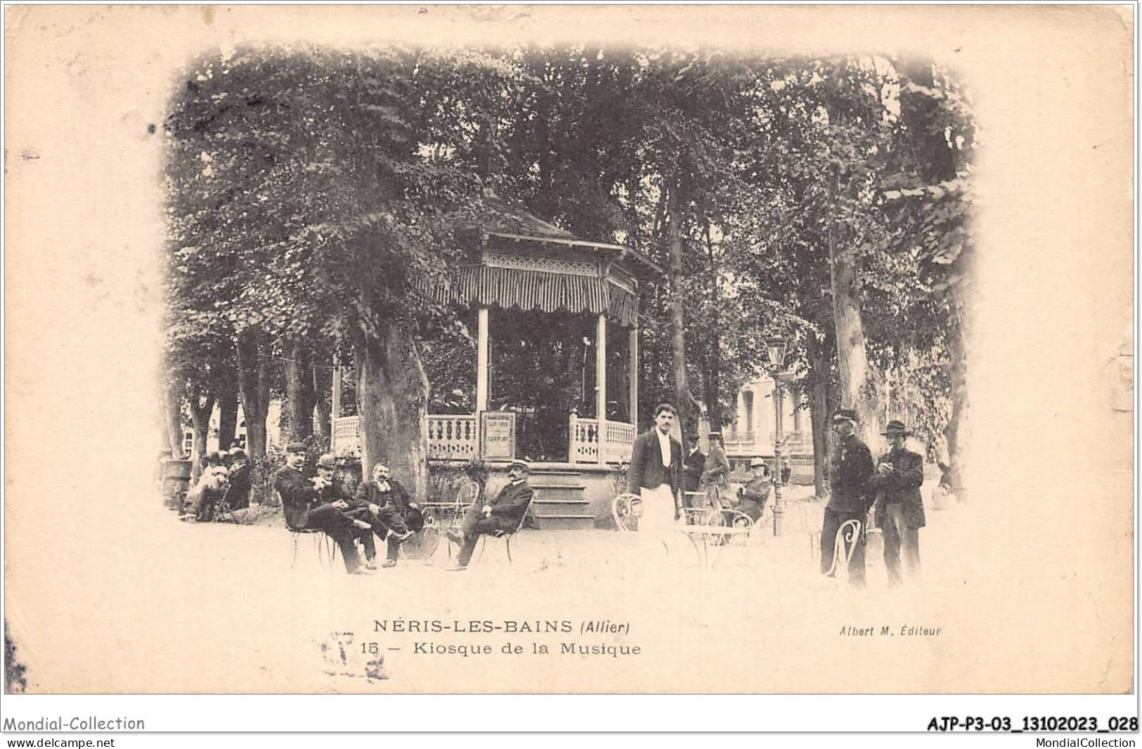 AJPP3-03-0306 - NERIS-LES-BAINS - Kiosque De La Musique - Neris Les Bains