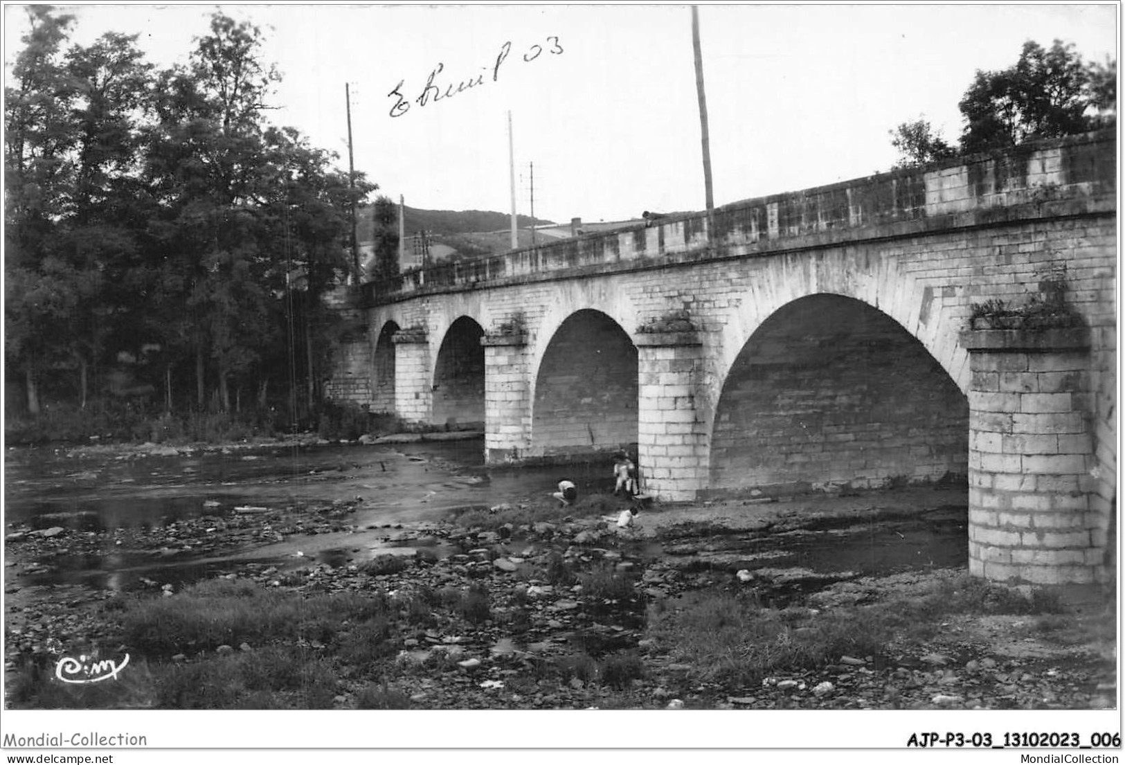 AJPP3-03-0295 - EBREUIL - Le Pont Sur La Sioule - Other & Unclassified