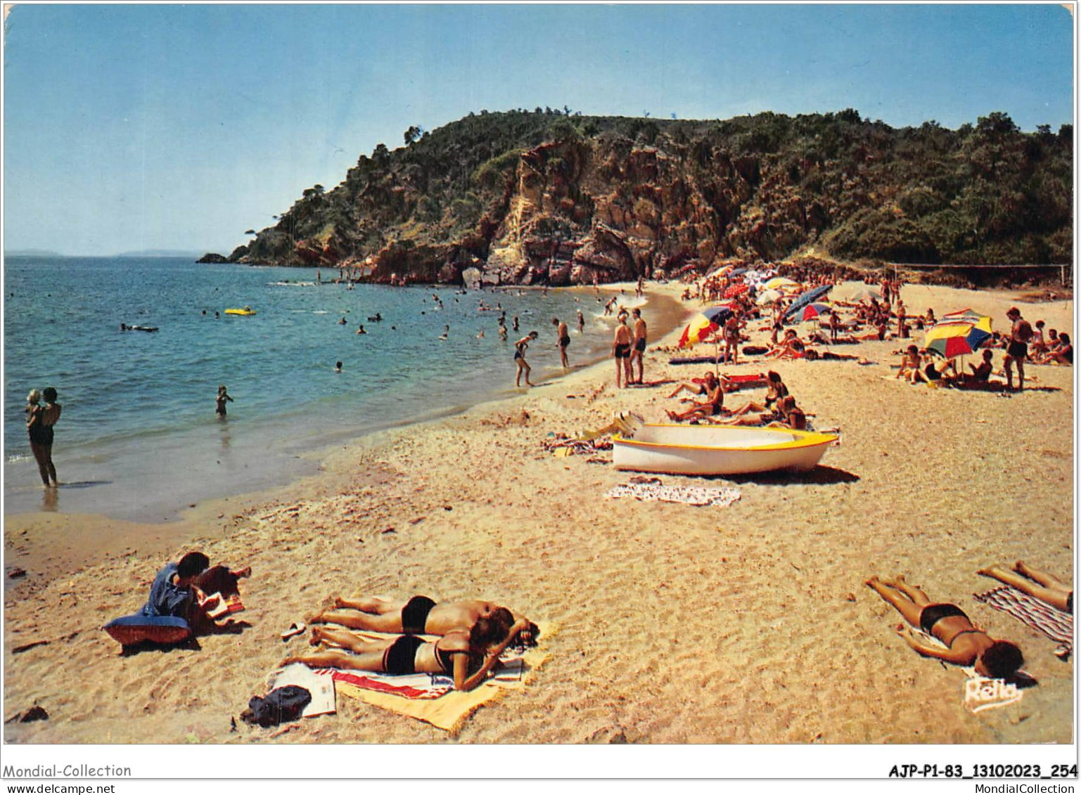 AJPP1-83-0127 - COTE D'AZUR - Varoise - CALVAIRE-SUR-MER - La Plage De Bon Porto - Cavalaire-sur-Mer