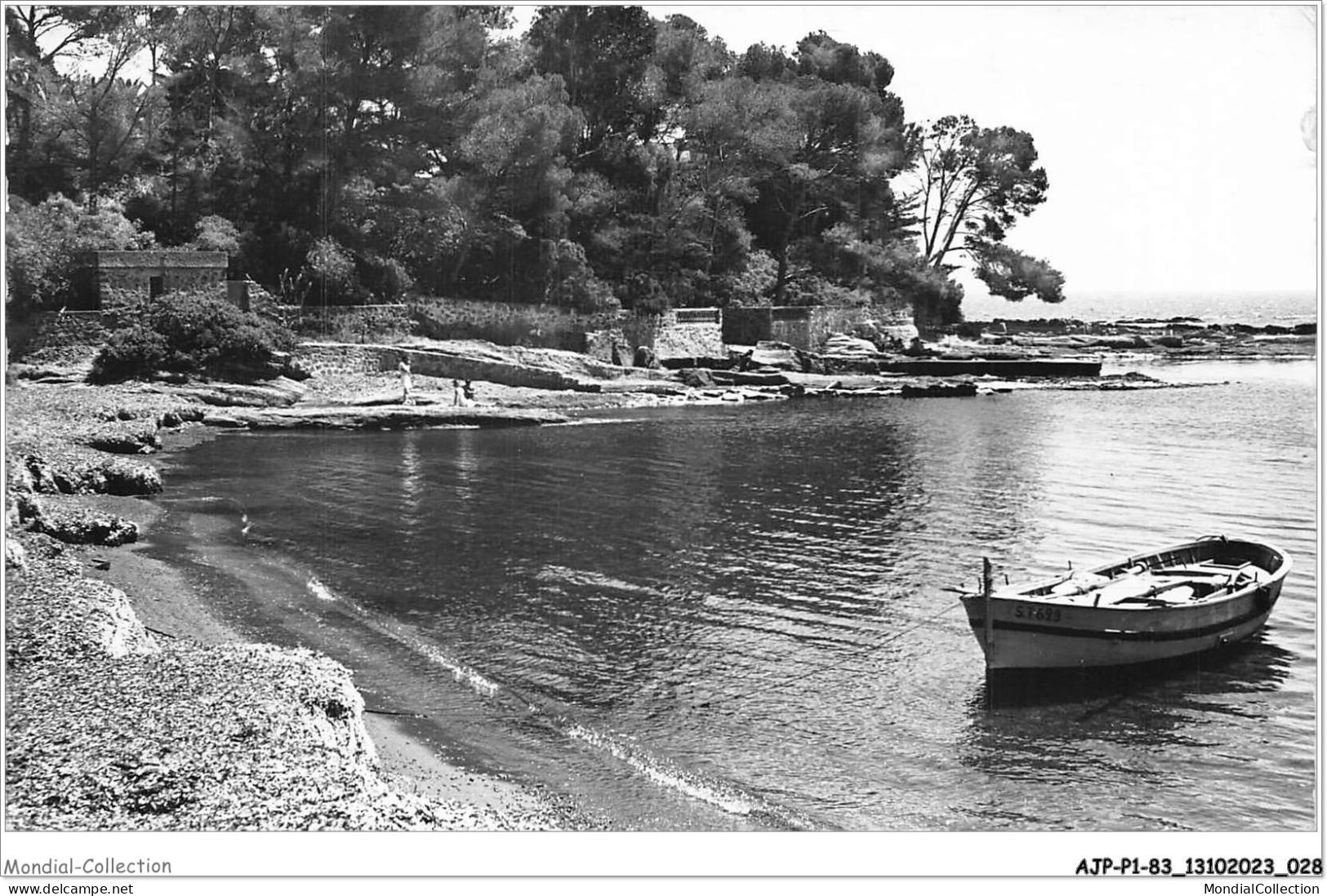 AJPP1-83-0015 - BOULOURIS - Plage Et Bord De Mer - Boulouris