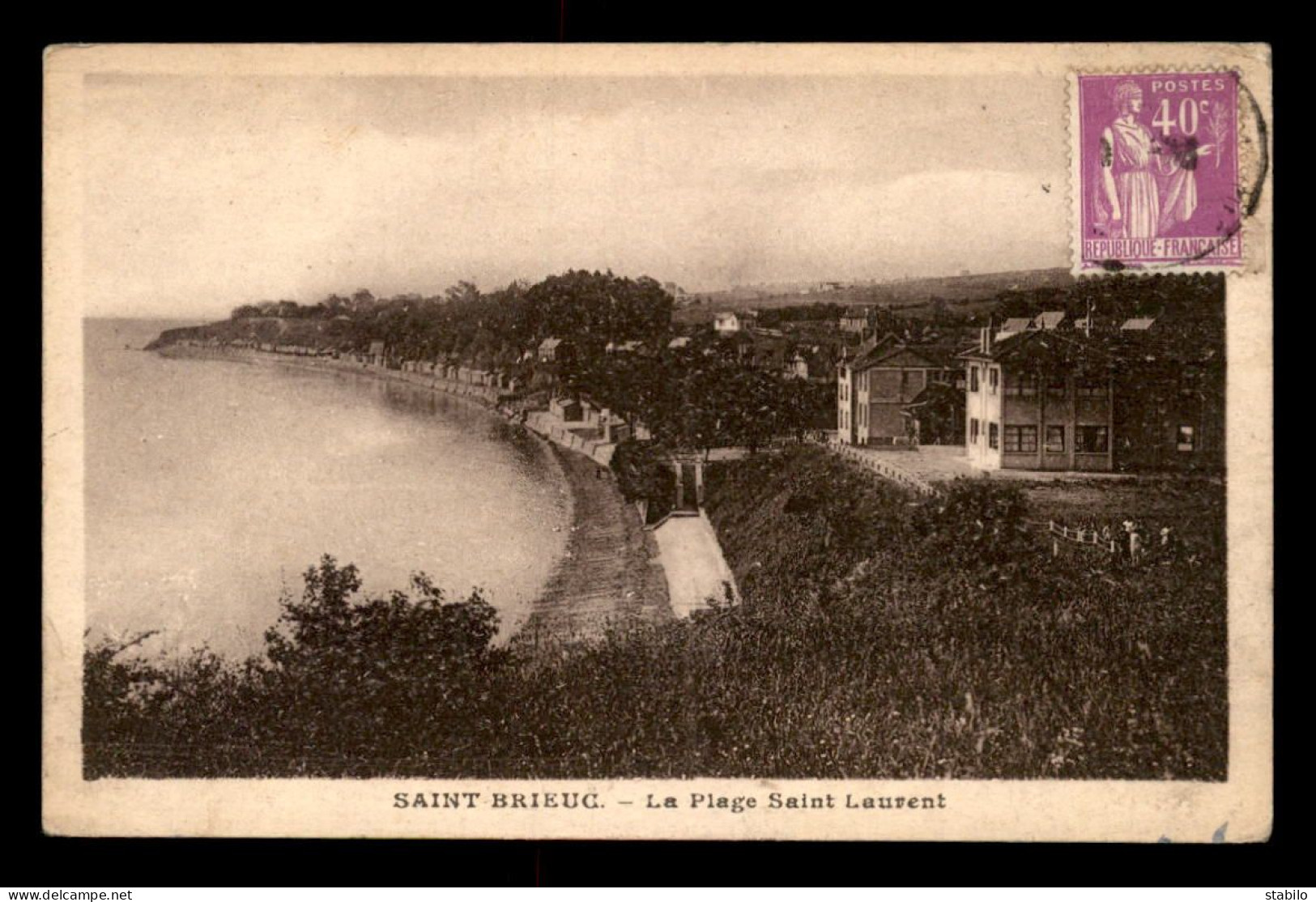 22 - ST-BRIEUC - PLAGE ST-LAURENT - Saint-Brieuc