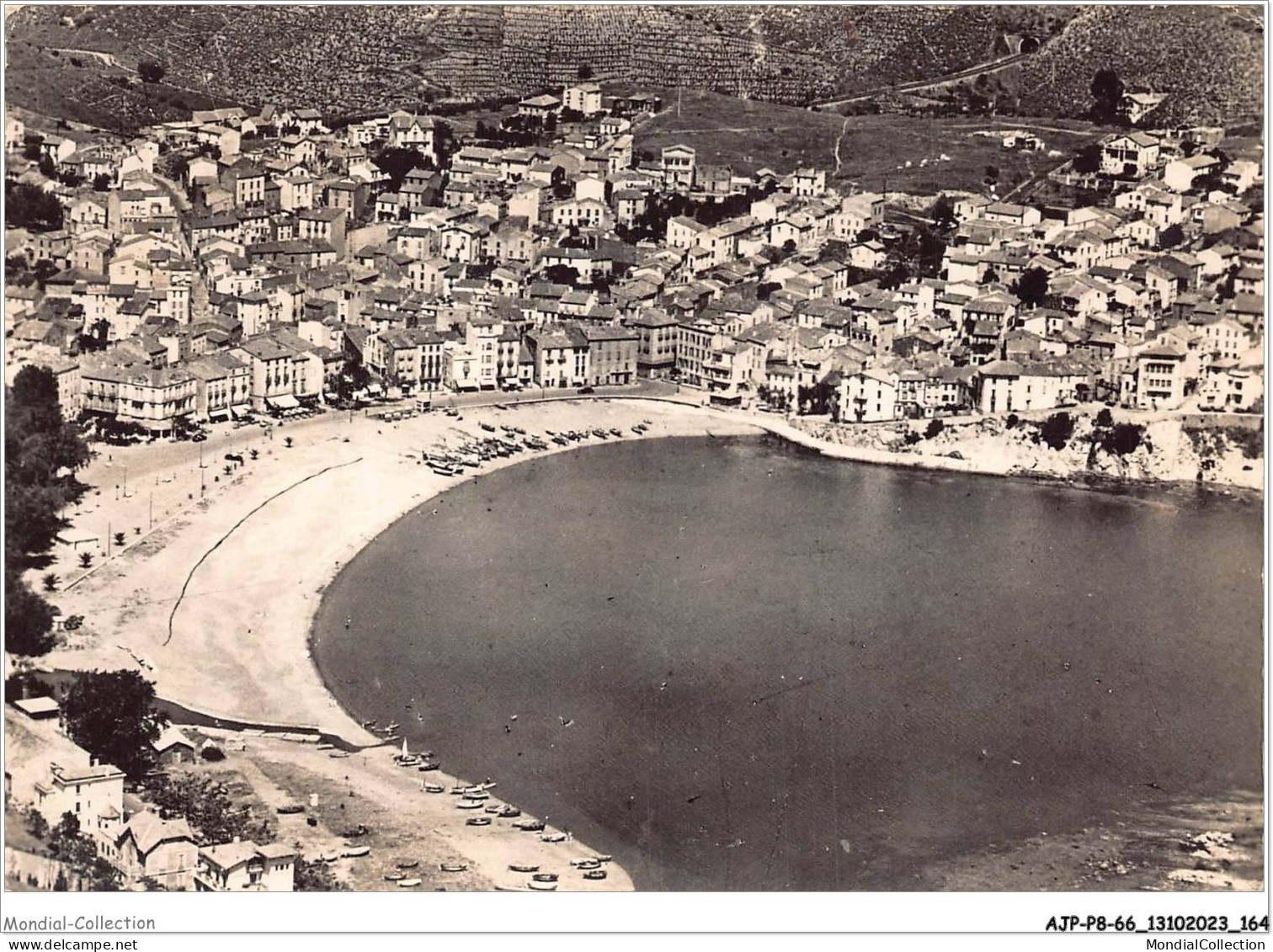 AJPP8-66-0887 - BANYULS-SUR-MER - Vue Aerienne - Banyuls Sur Mer