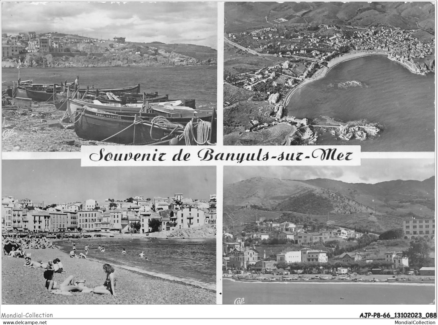 AJPP8-66-0849 - Souvenir De BANYULS-SUR-MER  - Banyuls Sur Mer