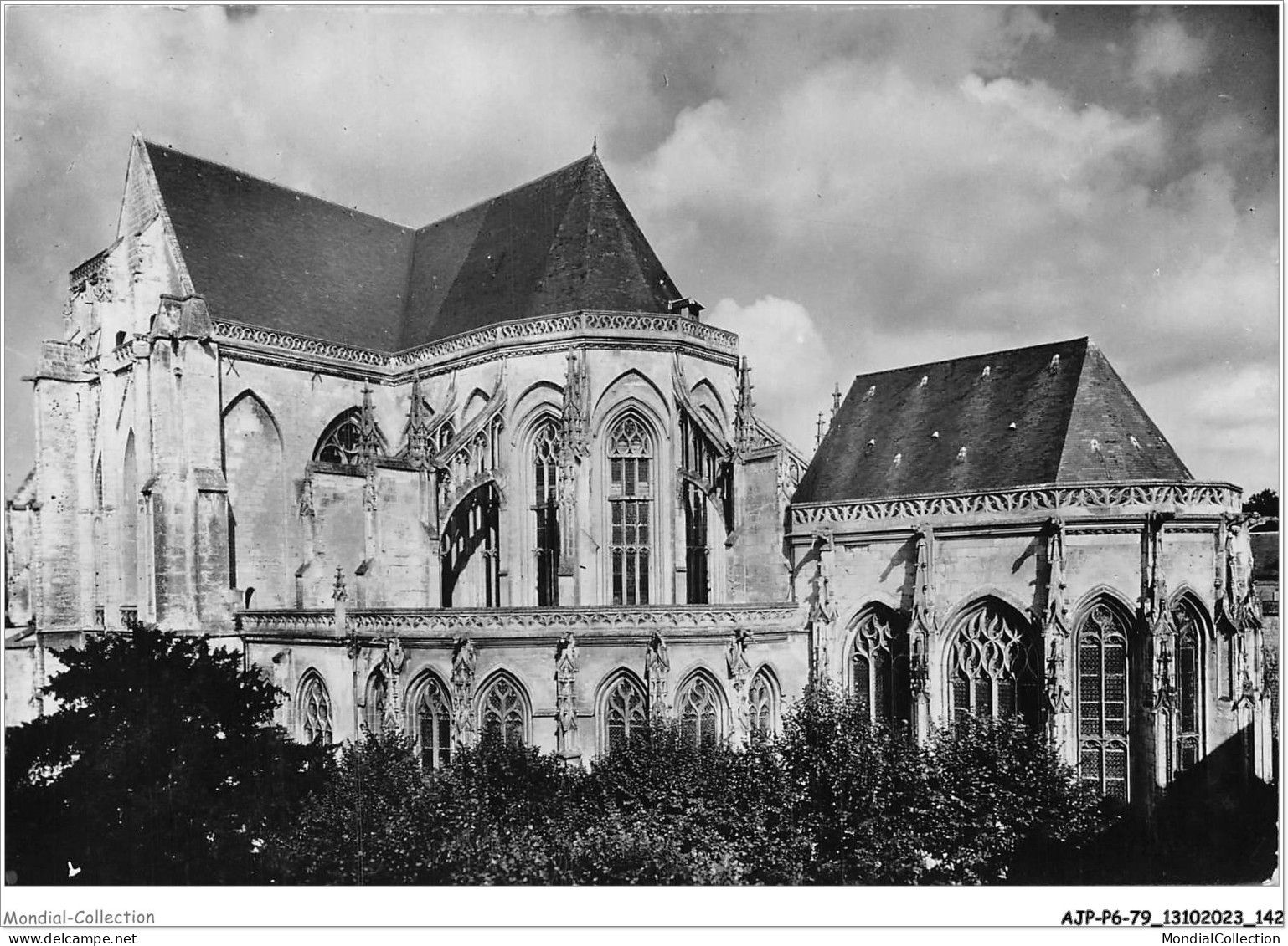 AJPP6-80-0699 - SAINT-RIQUIER - Eglise Abbatiale - Le Chevet - Saint Riquier