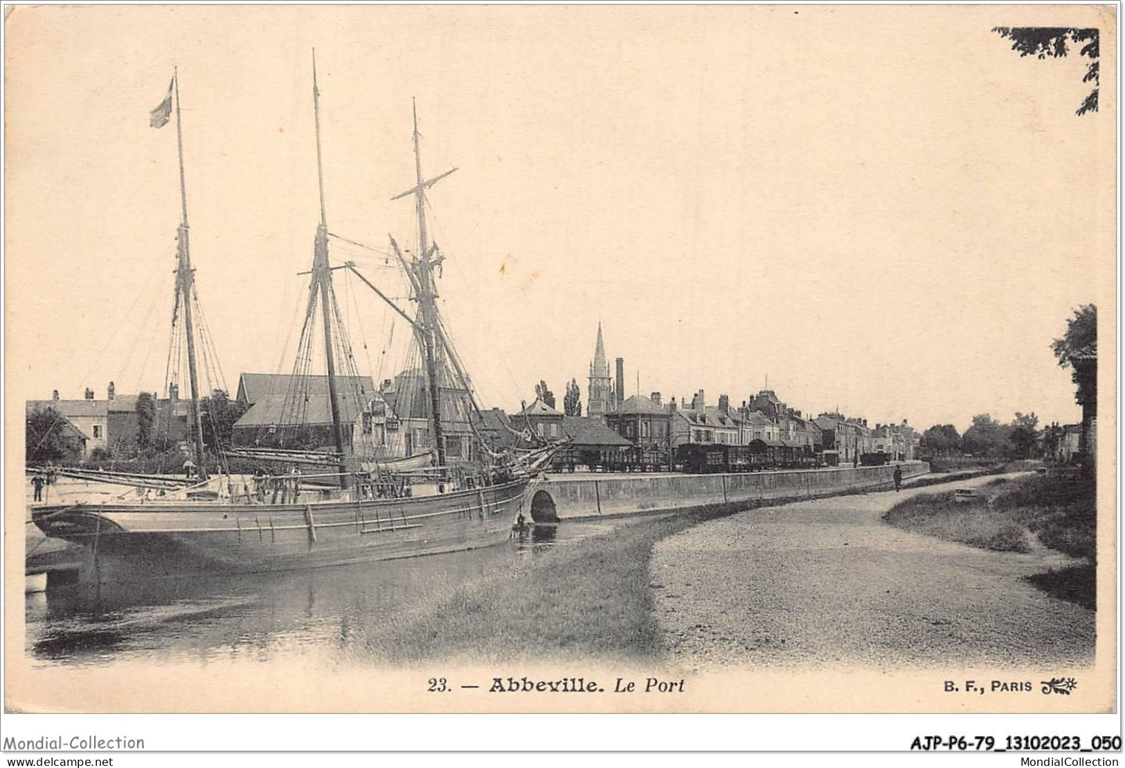 AJPP6-80-0653 - ABBEVILLE - Le Port - Abbeville
