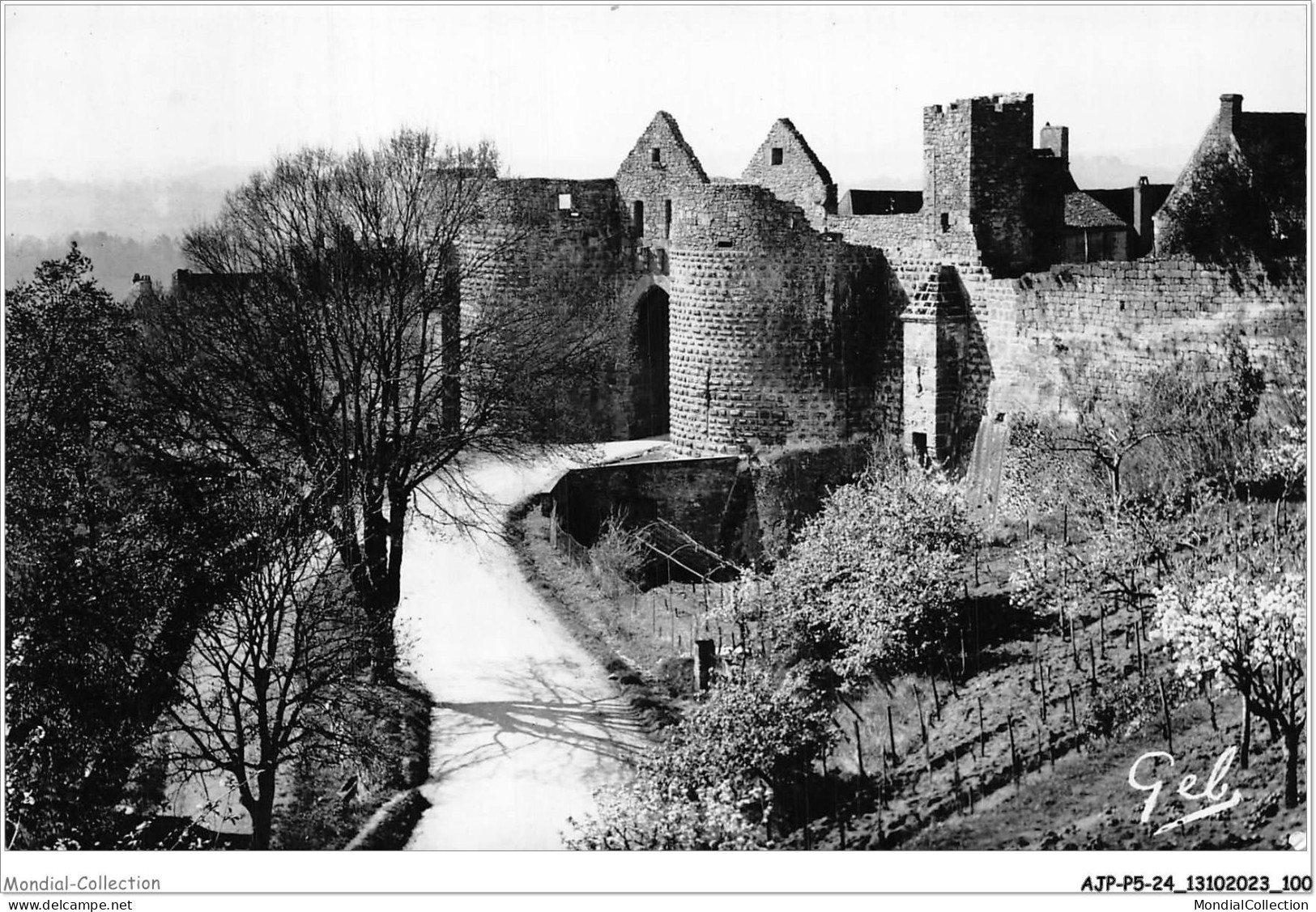 AJPP5-24-0580 - La Vallee De La Dordogne - DOMME - La Porte Des Tours - Domme
