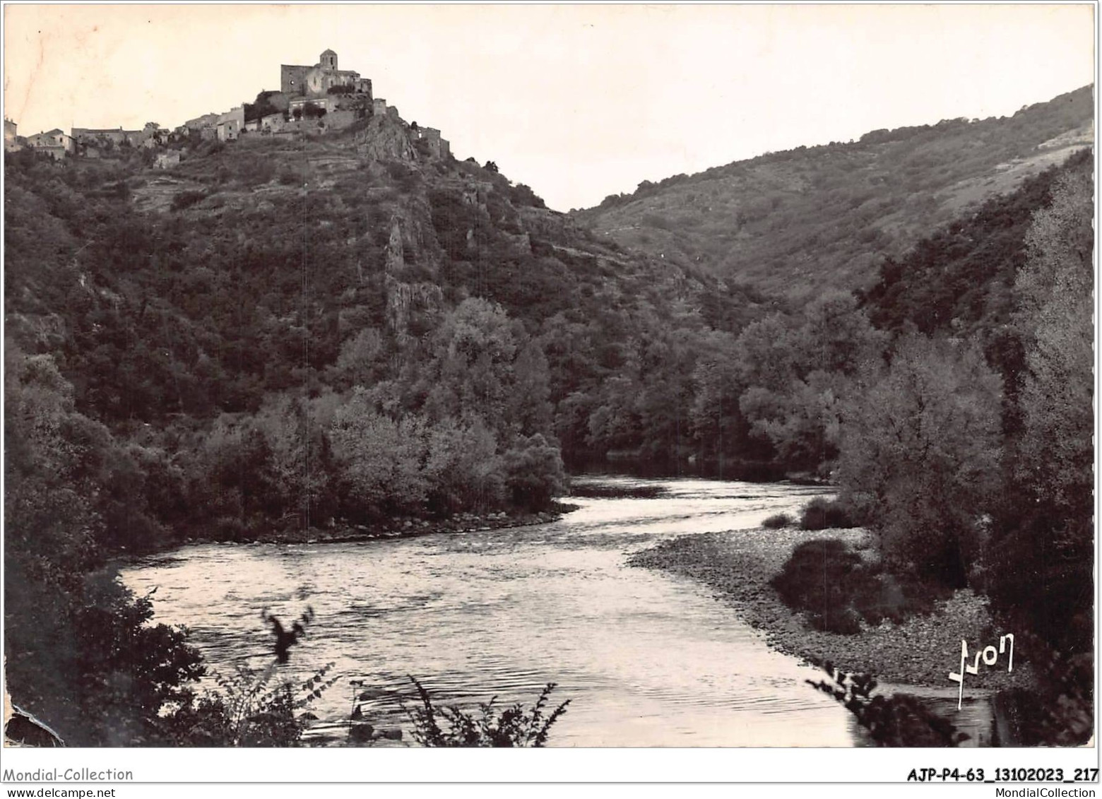 AJPP4-63-0523 - ISSOIRE - Les Gorges De L'allier A ST-YVOINE - Issoire