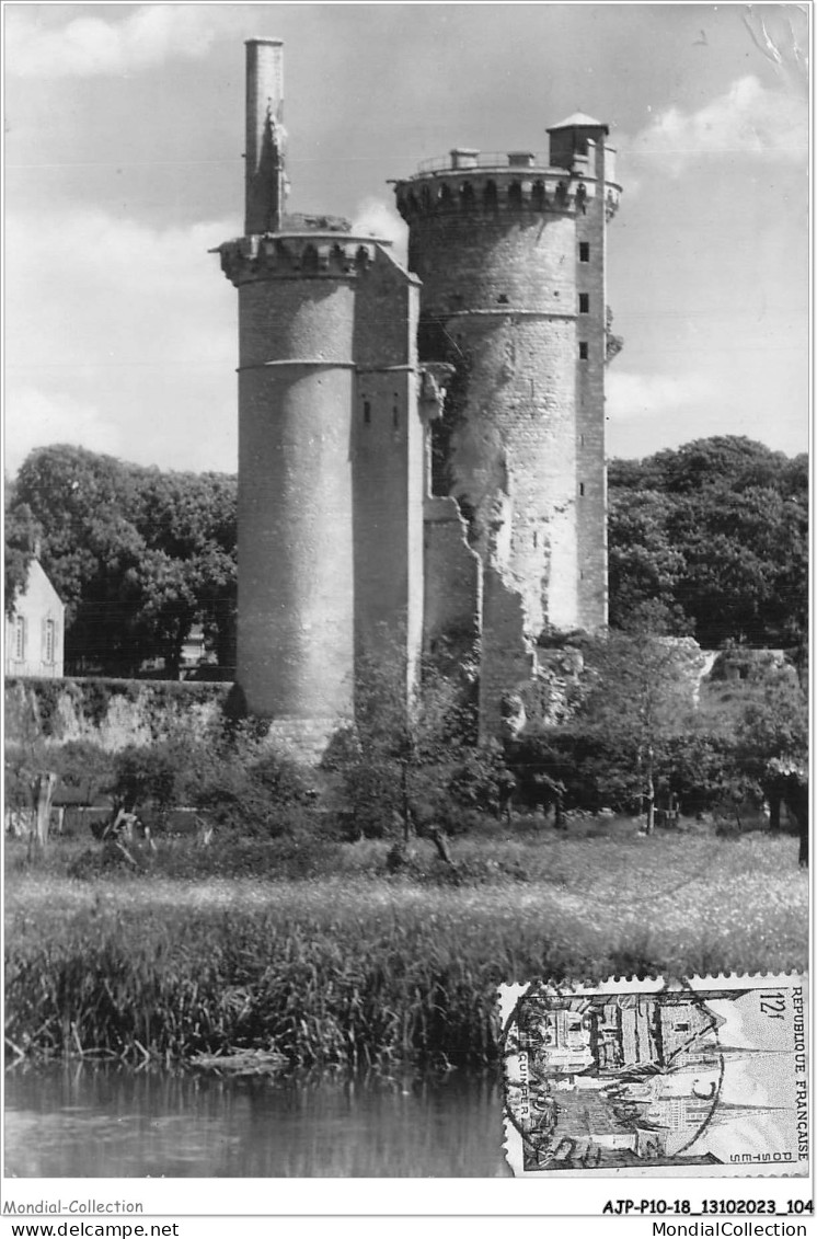 AJPP10-18-1046 - MEHUN-SUR-YEVRE - Ruines Du Chateau Charles VII - Mehun-sur-Yèvre