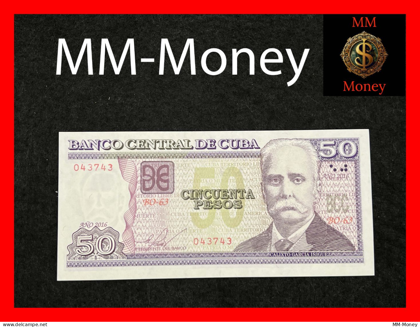 CUBA  50 Pesos 2016   P. 123    UNC - Cuba