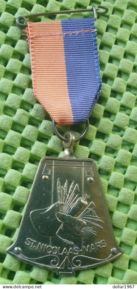 Medaile   :  Sint Nicolaas Mars / Sinterklaas , Gorinchem.. -  Original Foto  !!  Medallion  Dutch / Saint Nicholas - Altri & Non Classificati