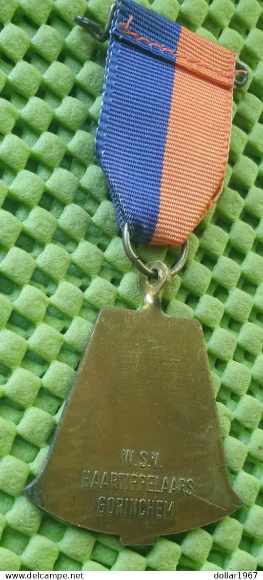 Medaile   :  Sint Nicolaas Mars / Sinterklaas , Gorinchem.. -  Original Foto  !!  Medallion  Dutch / Saint Nicholas - Autres & Non Classés