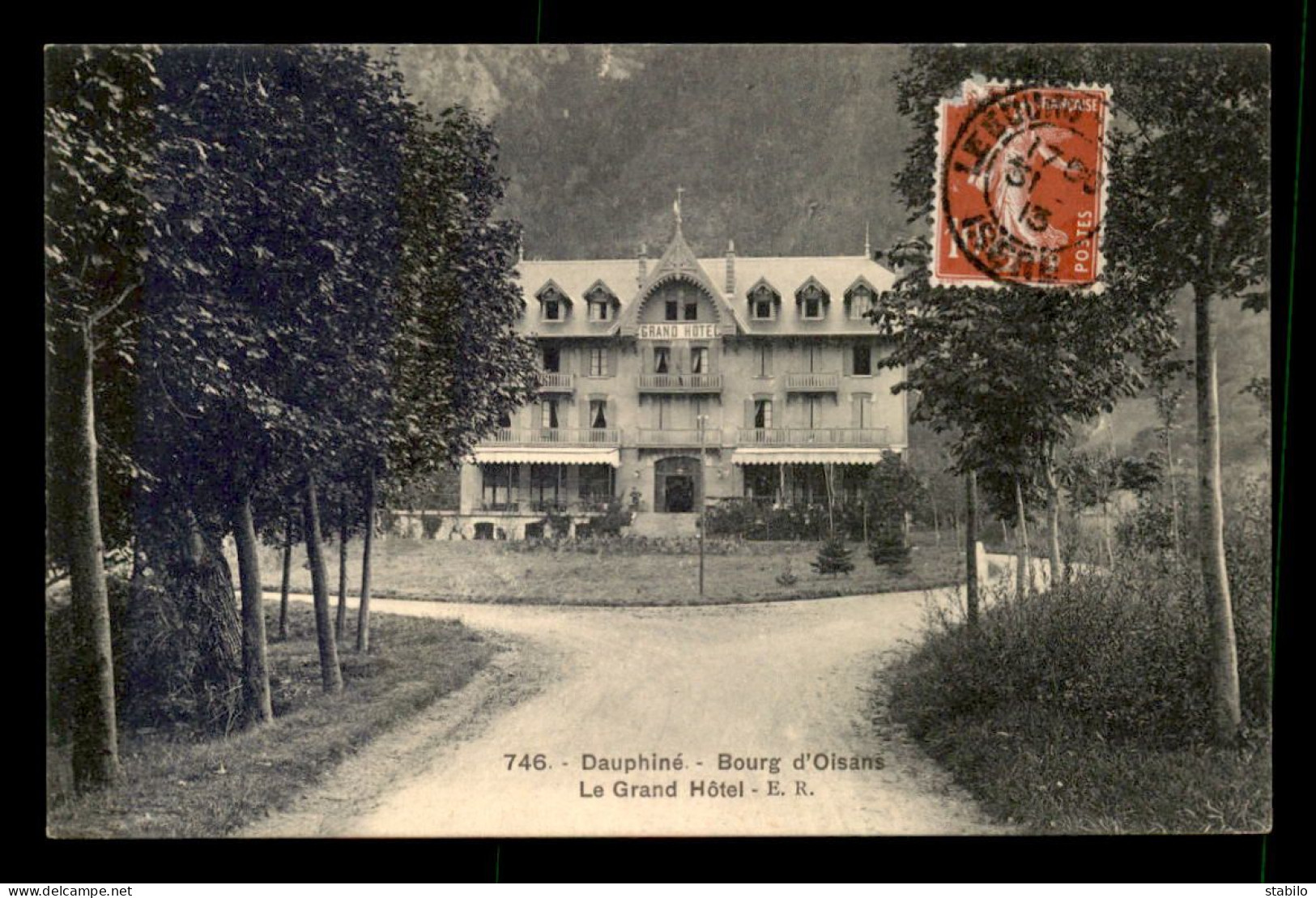 38 - BOURG-D'OISANS - LE GRAND HOTEL - Bourg-d'Oisans