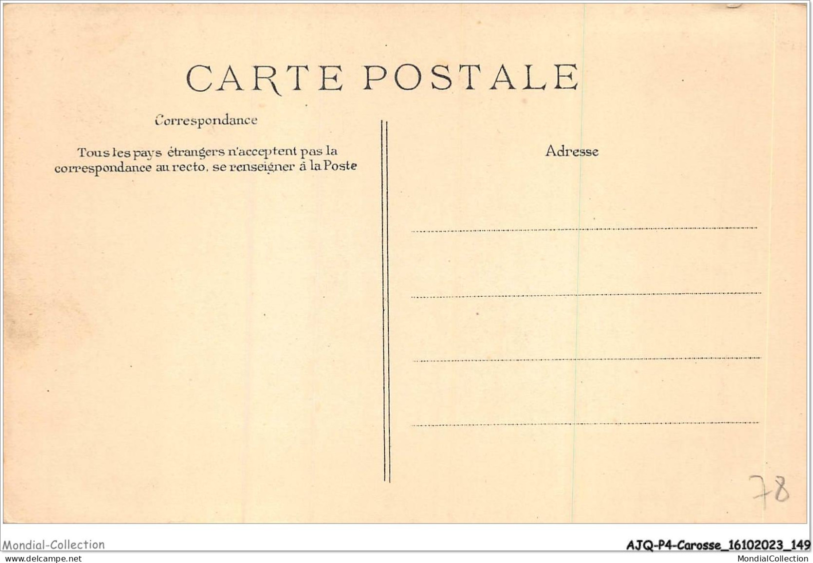 AJQP4-0434 - CAROSSE - VERSAILLES - VOITURES DU COURONNEMENT DE NAPOLEON 1ER AVEC L'IMPERATRICE JOSEPHINE  - Otros & Sin Clasificación