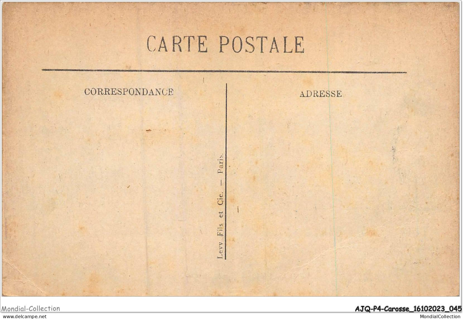 AJQP4-0382 - CAROSSE - VERSAILLES - MUSEE DES VOITURES  - Otros & Sin Clasificación