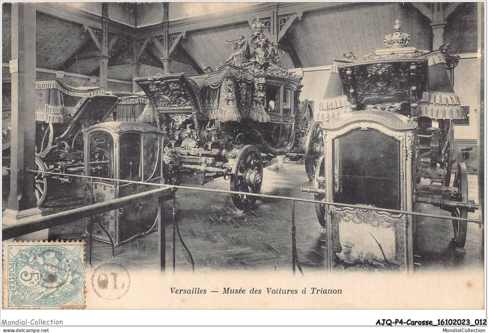 AJQP4-0366 - CAROSSE - VERSAILLES - MUSEE DES VOITURES A TRIANON  - Andere & Zonder Classificatie